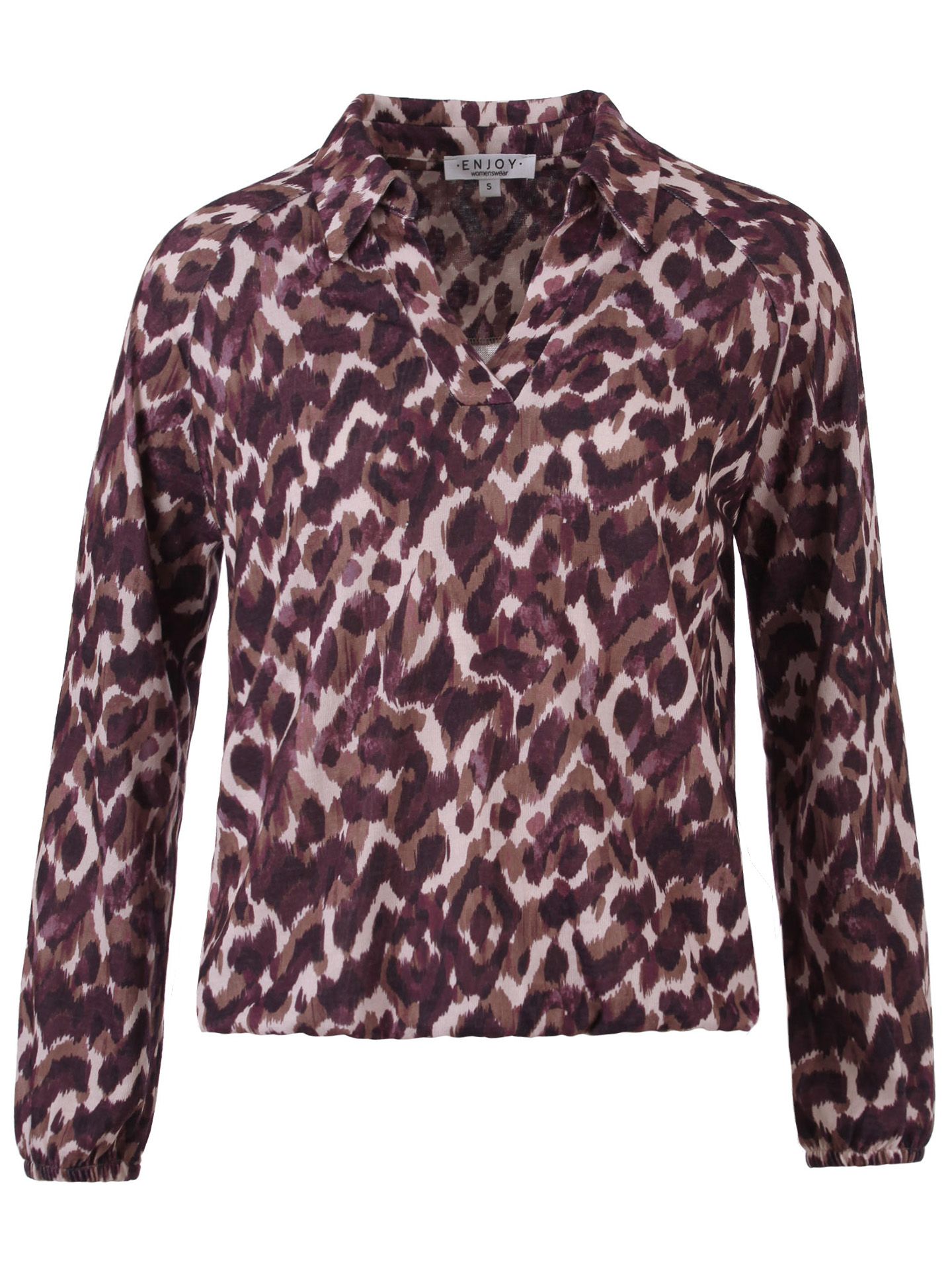 Enjoy Womenswear Shirt Maddy Rood 00082849-3650