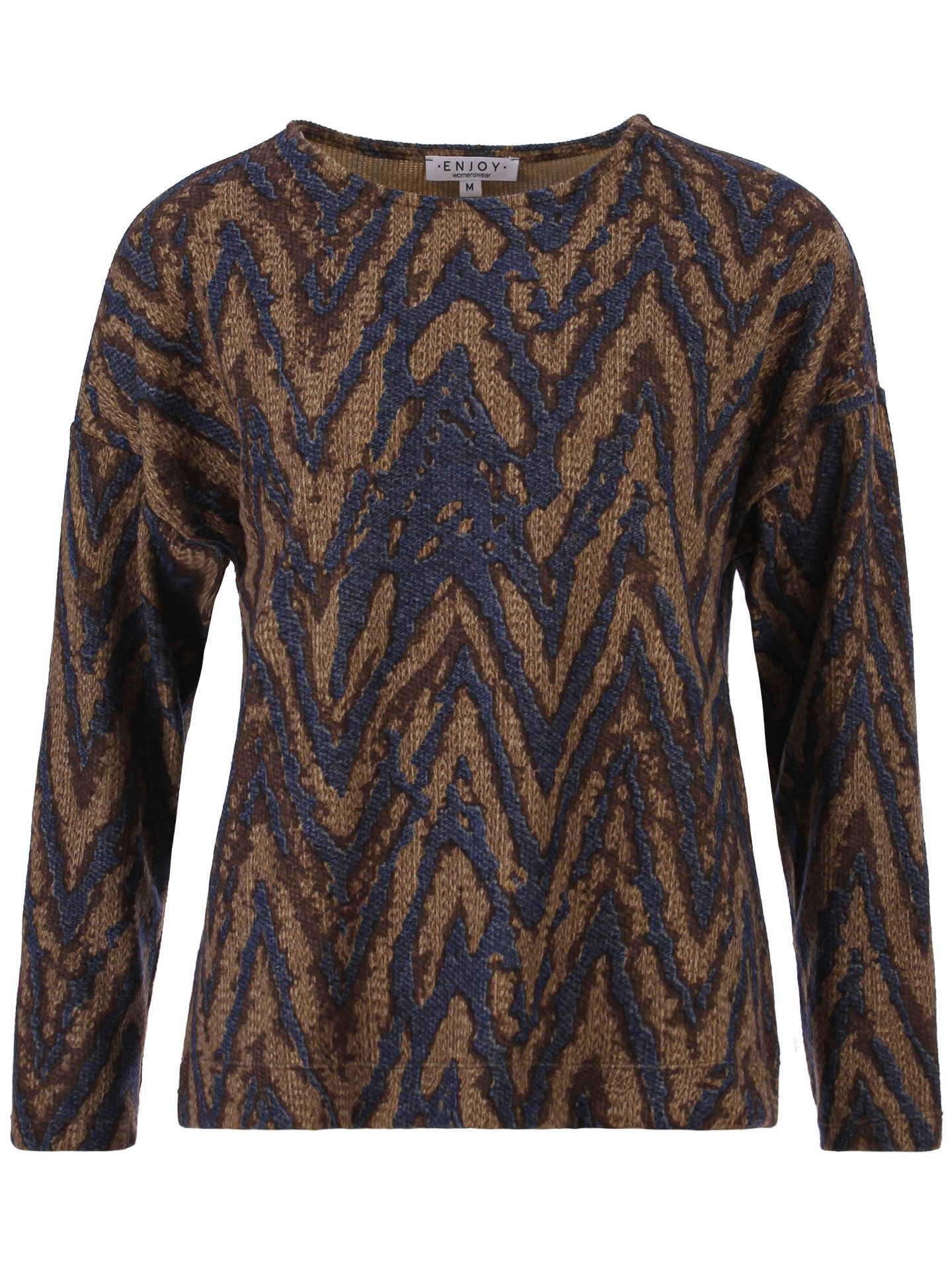 Enjoy Womenswear Shirt Caro Blauw 00082851-1350 Enjoy Womenswear Shirt Caro Blauw 00082851-1350