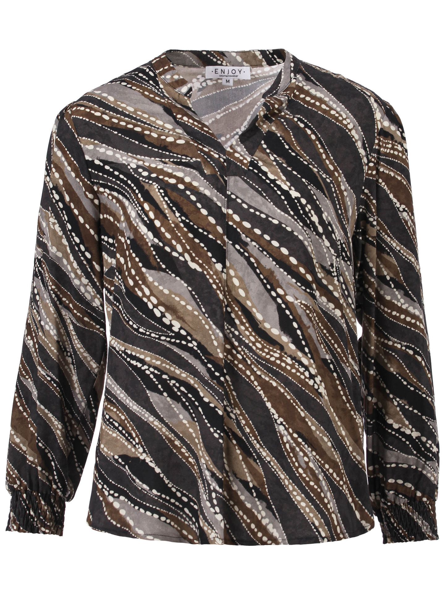 Enjoy Womenswear Blouse Loa Bruin 2900079075023