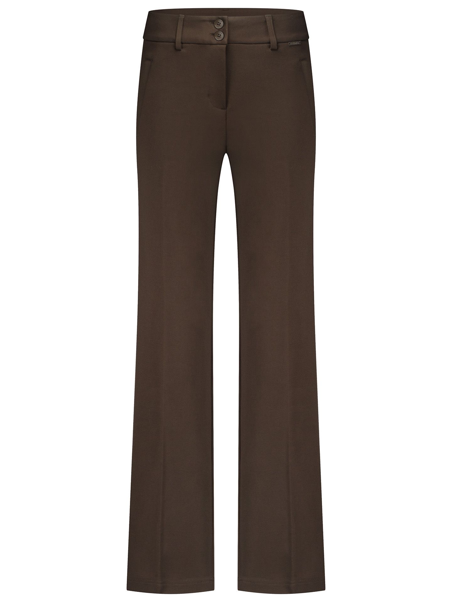 Red Button Straight Broek Colette Bruin 00082859-5800