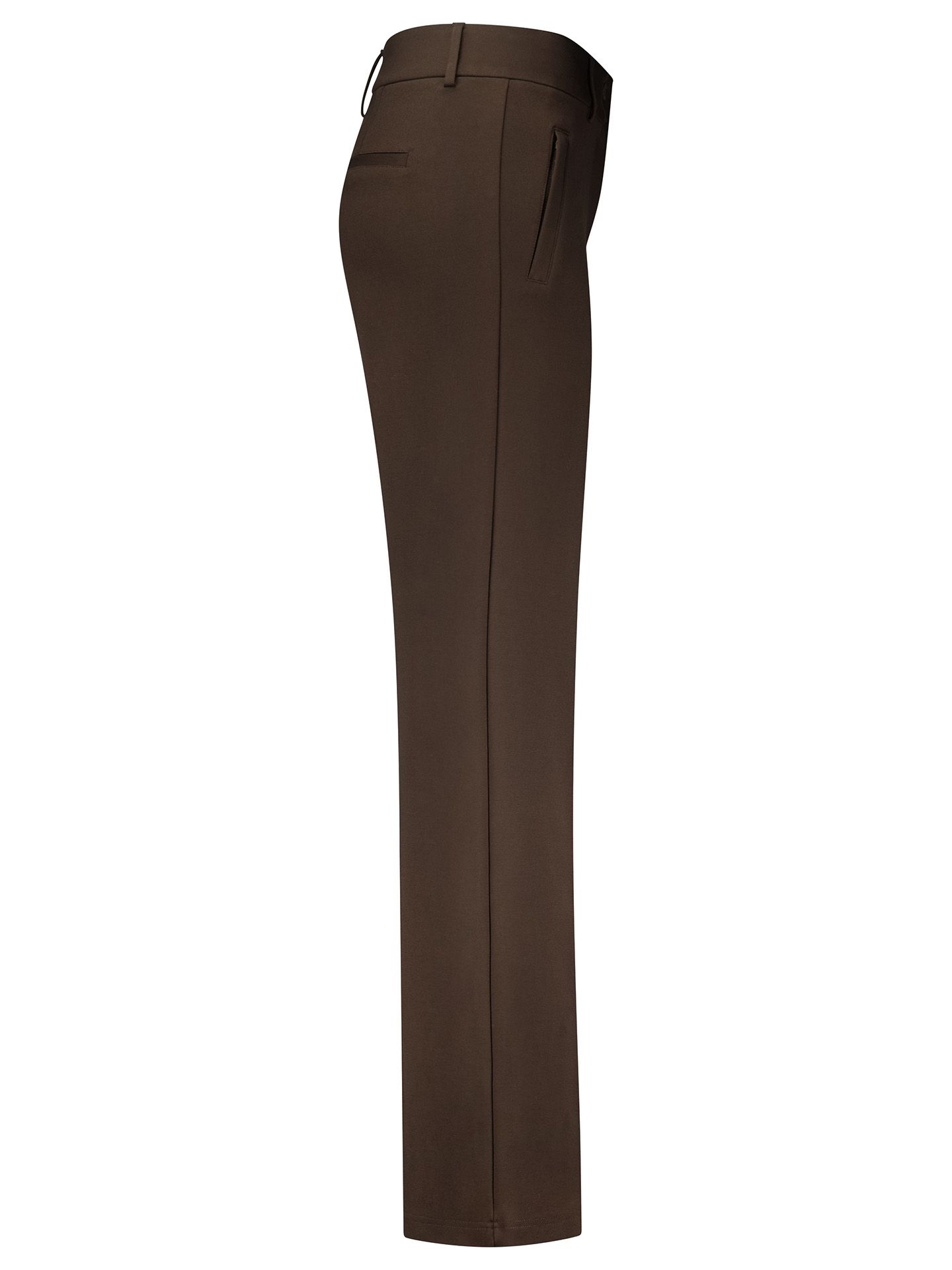 Red Button Straight Broek Colette Bruin 00082859-5800