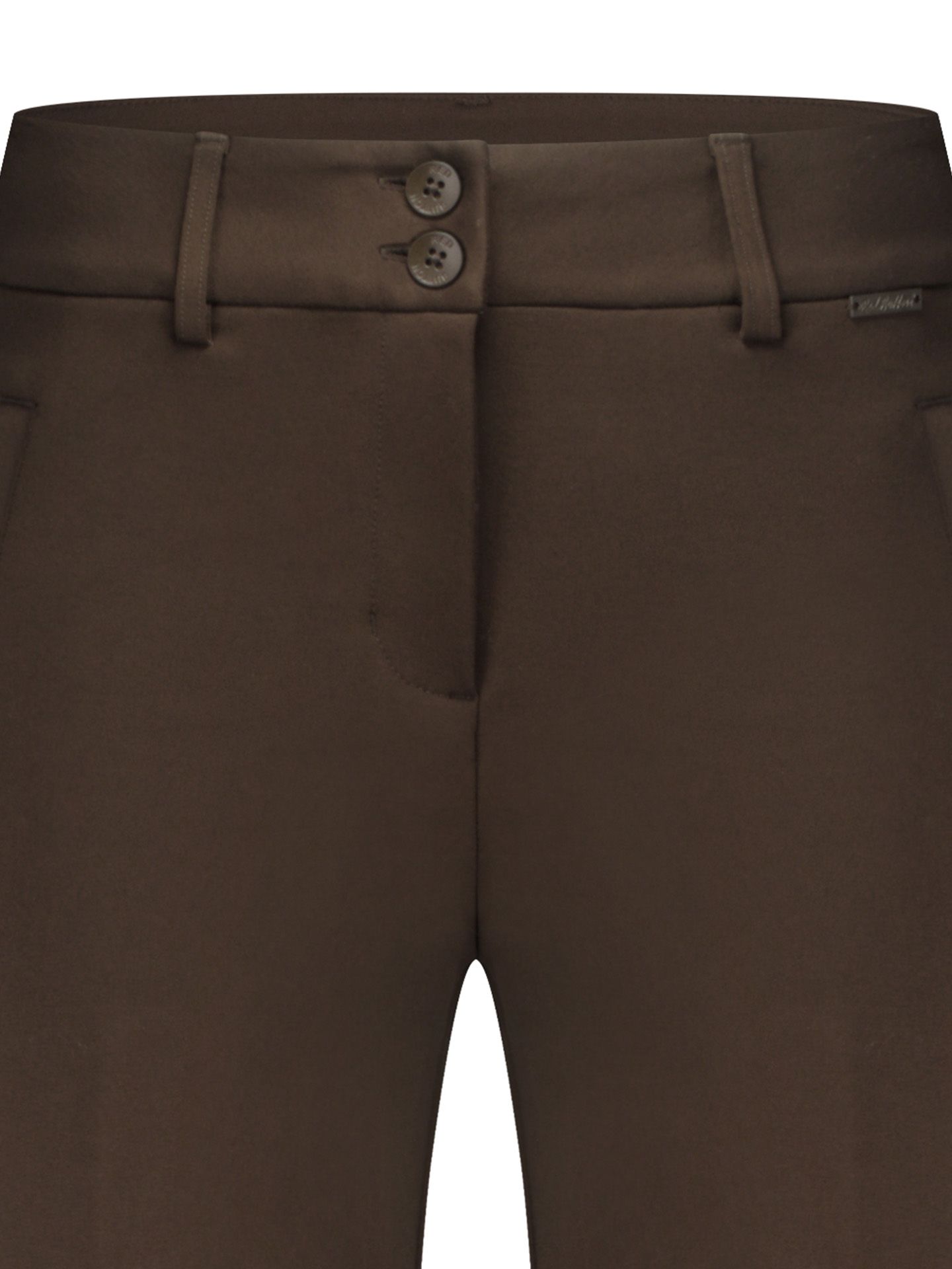 Red Button Straight Broek Colette Bruin 00082859-5800