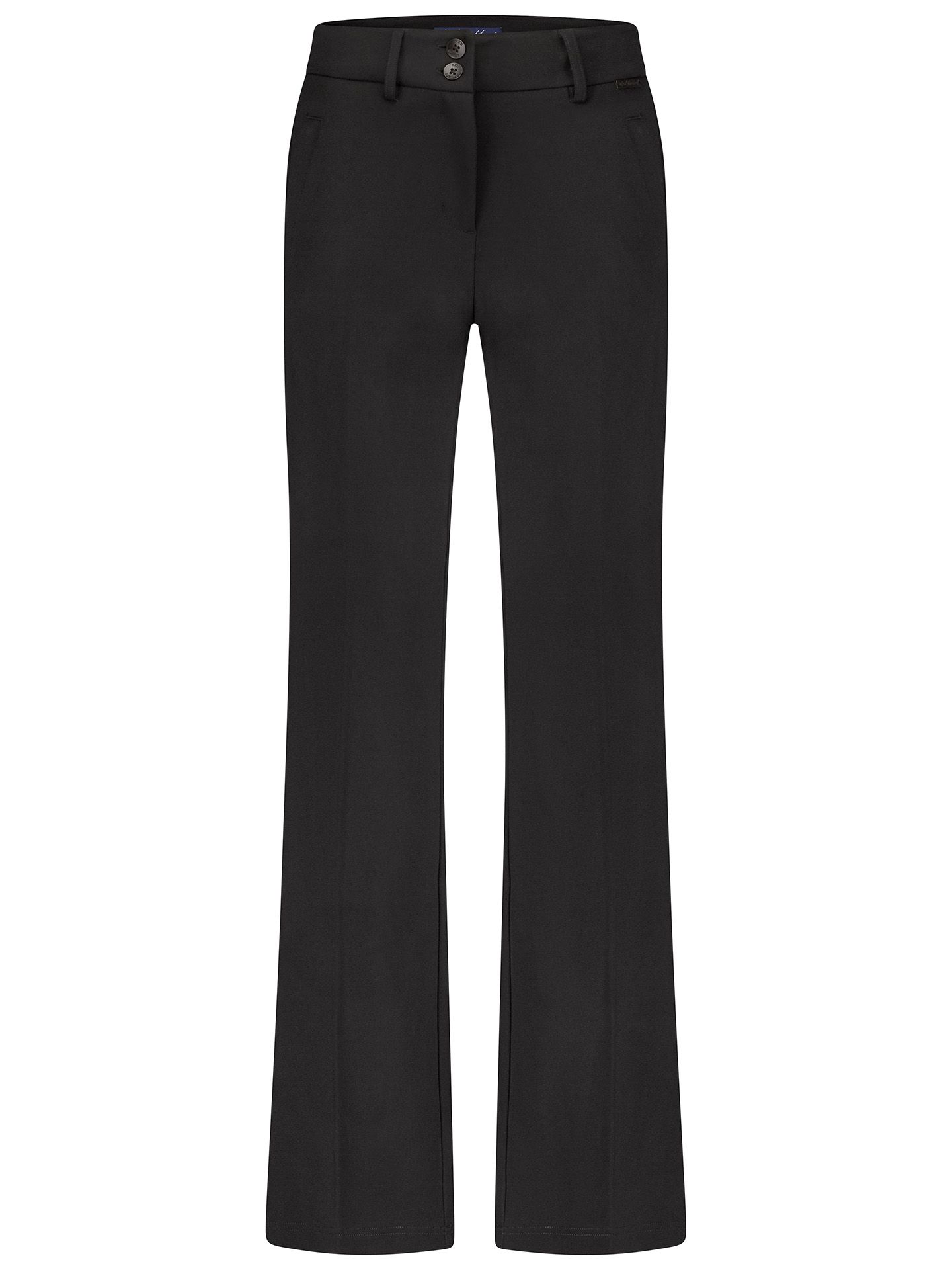 Red Button Straight Broek Colette Zwart 00082859-7500