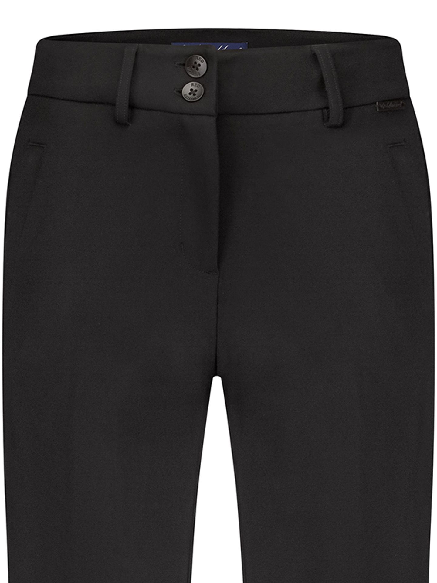 Red Button Straight Broek Colette Zwart 00082859-7500