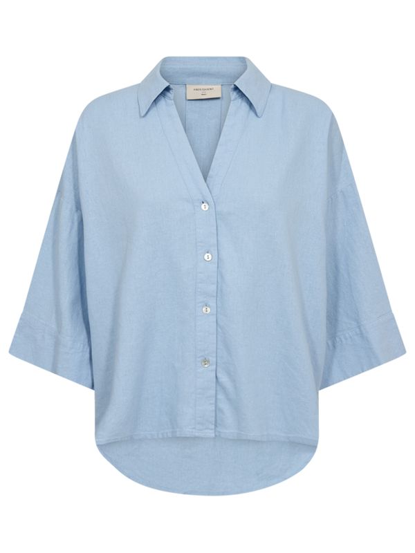 Freequent Blouse Lava Blauw 2900079084056