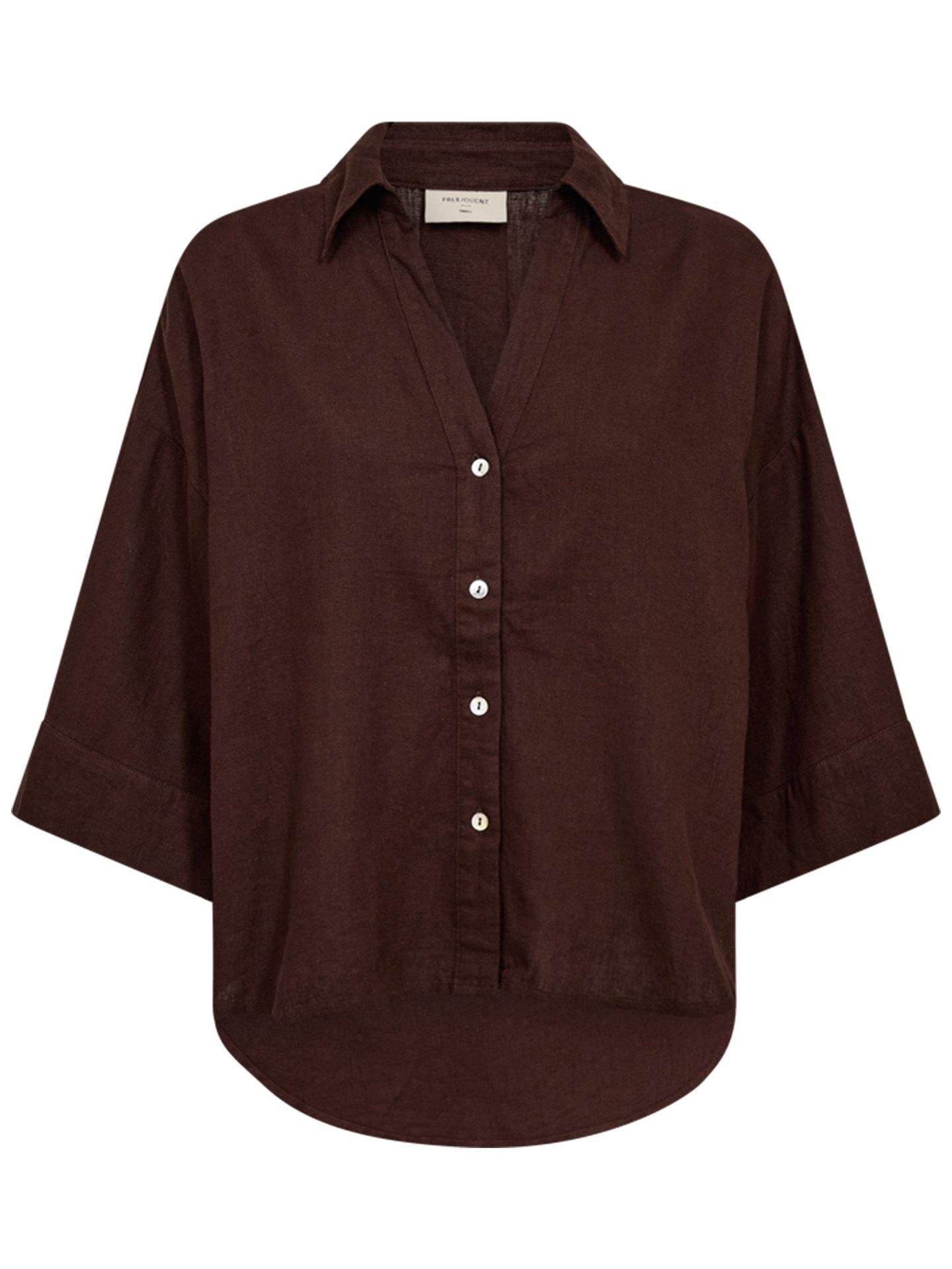 Freequent Blouse Lava Bruin 00082860-5800