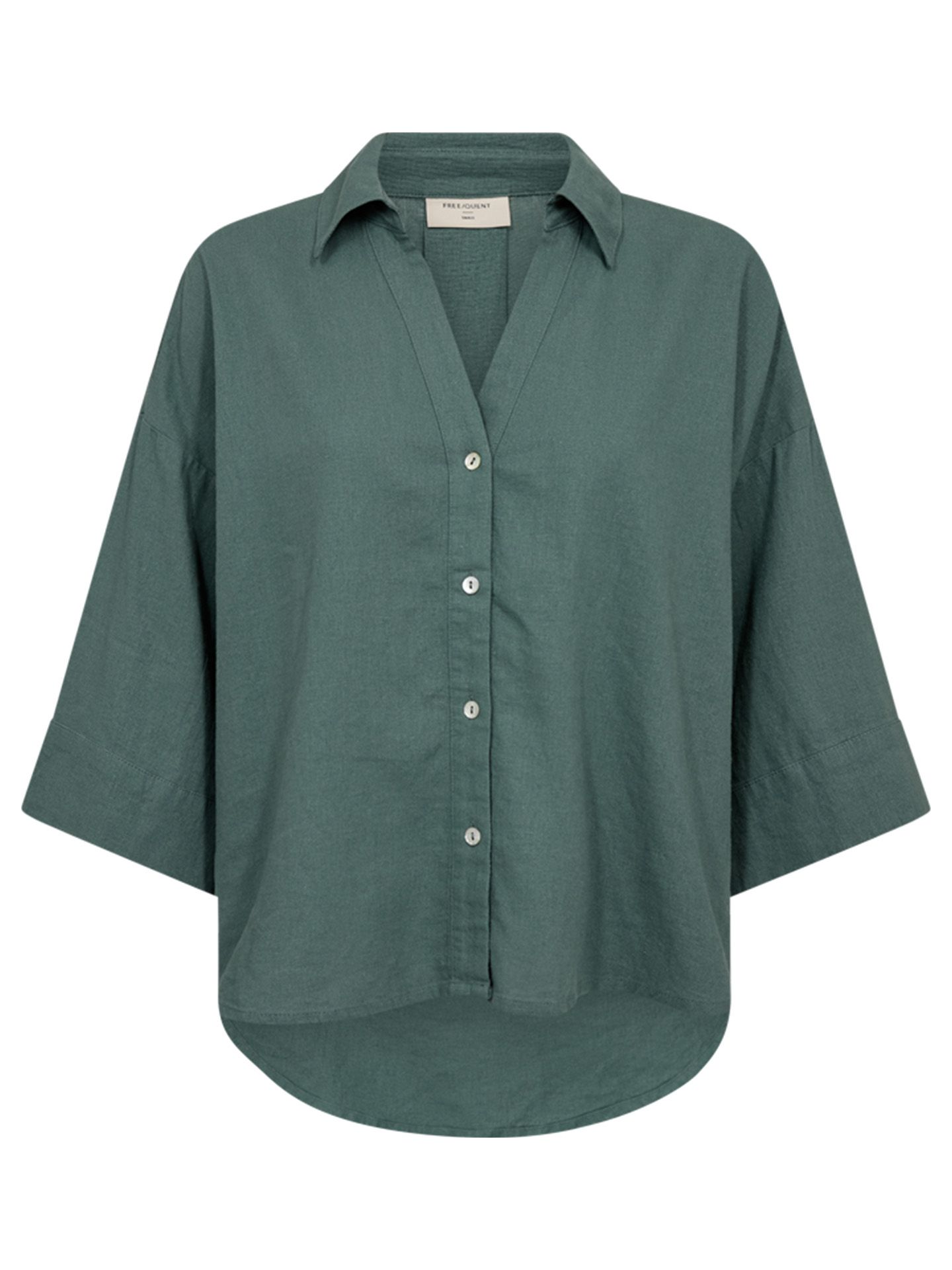 Freequent Blouse Lava Groen 00082860-6400