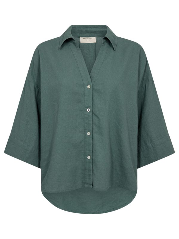 Freequent Blouse Lava Groen 2900079085046