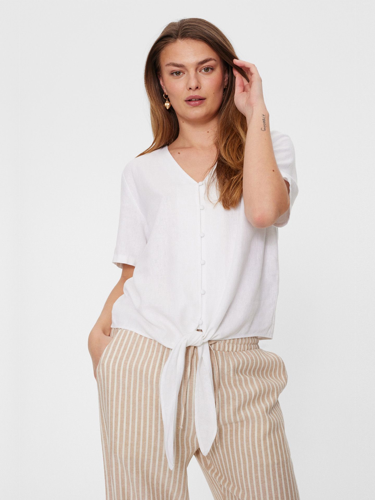 Freequent Blouse Lava Wit 00082862-7000