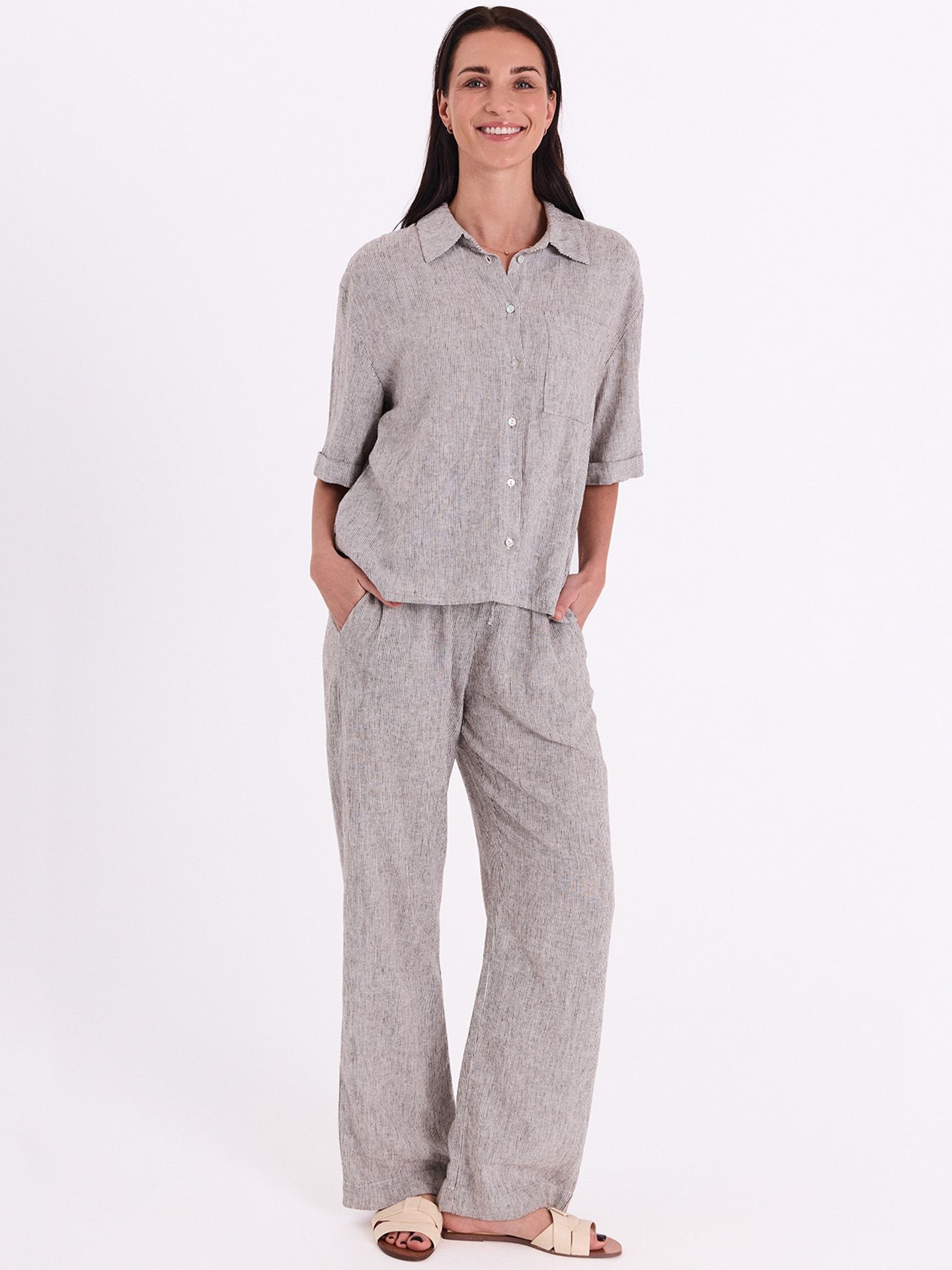 Freequent Blouse Lava Bruin 00082868-5800