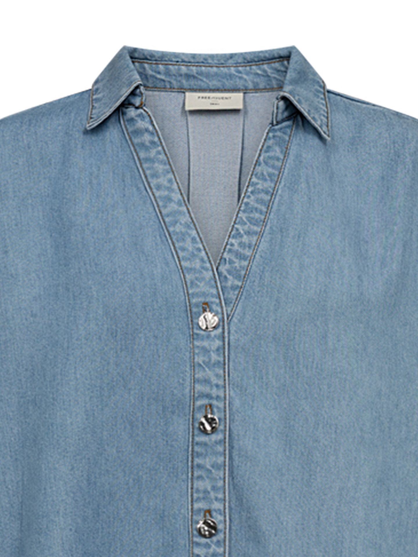 Freequent Blouse Milo Blauw 00082873-500