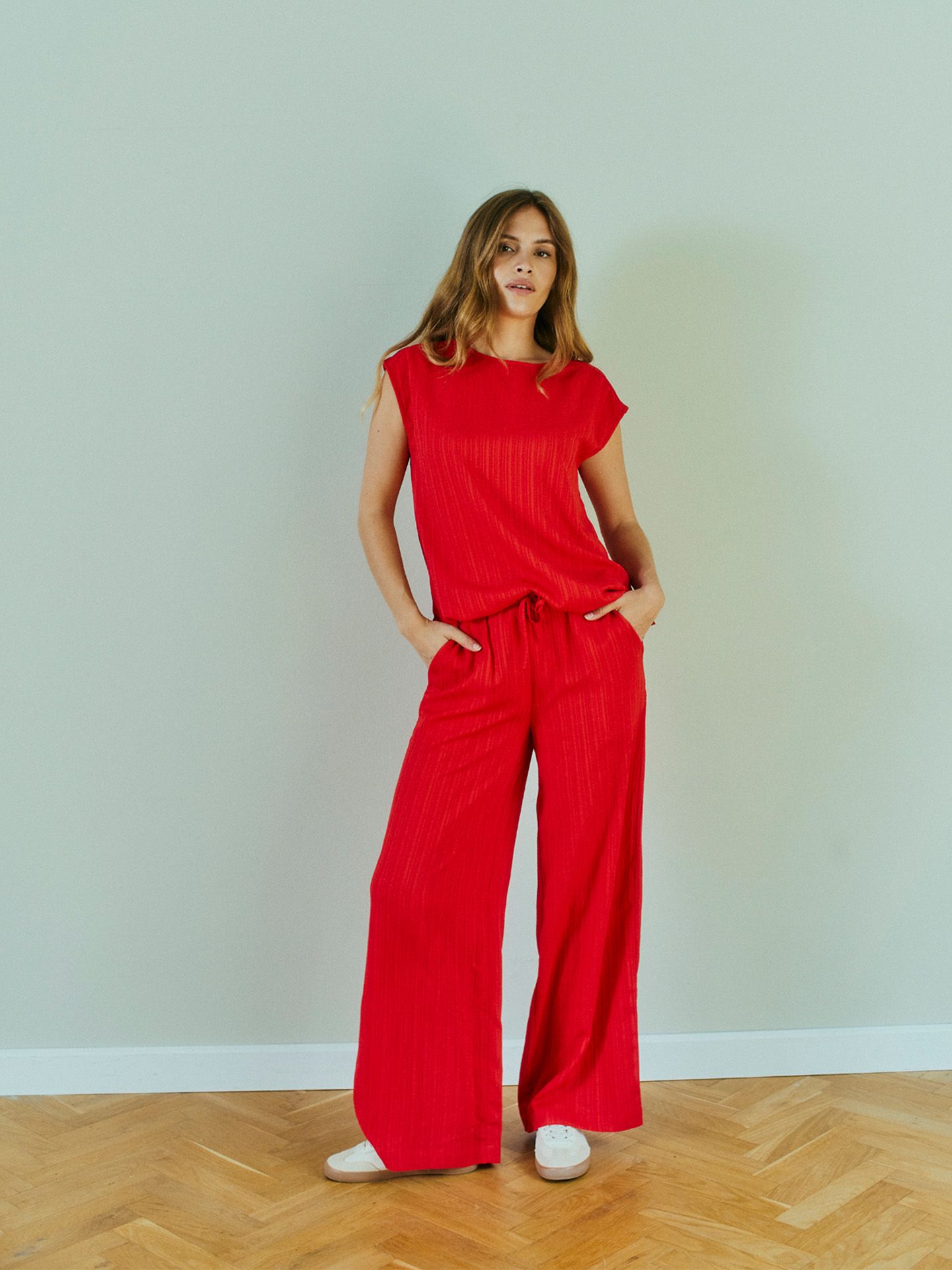 Freequent Pantalon Valse  Rood 00082875-4800