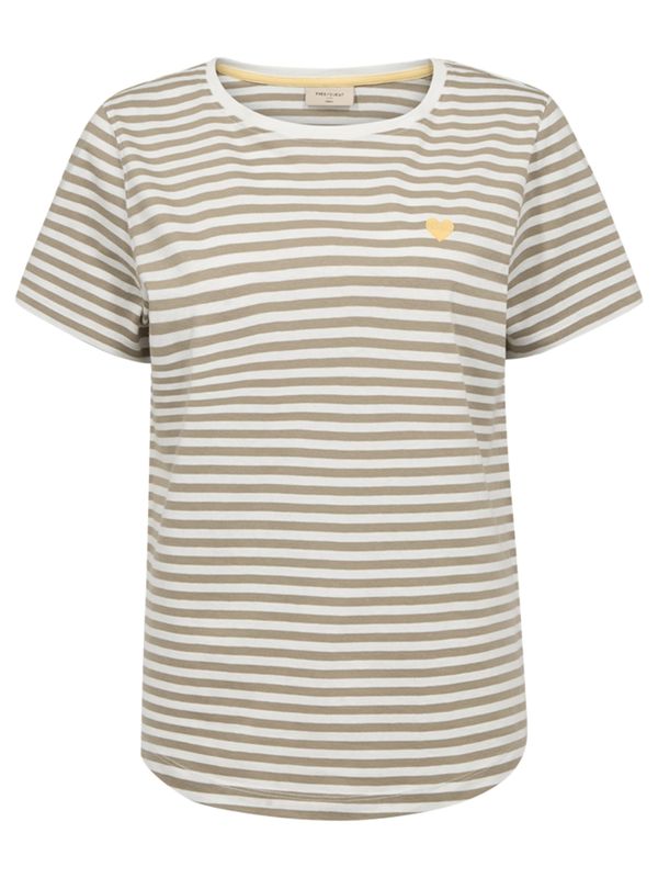 Freequent T-shirt Mian Beige 2900079150041