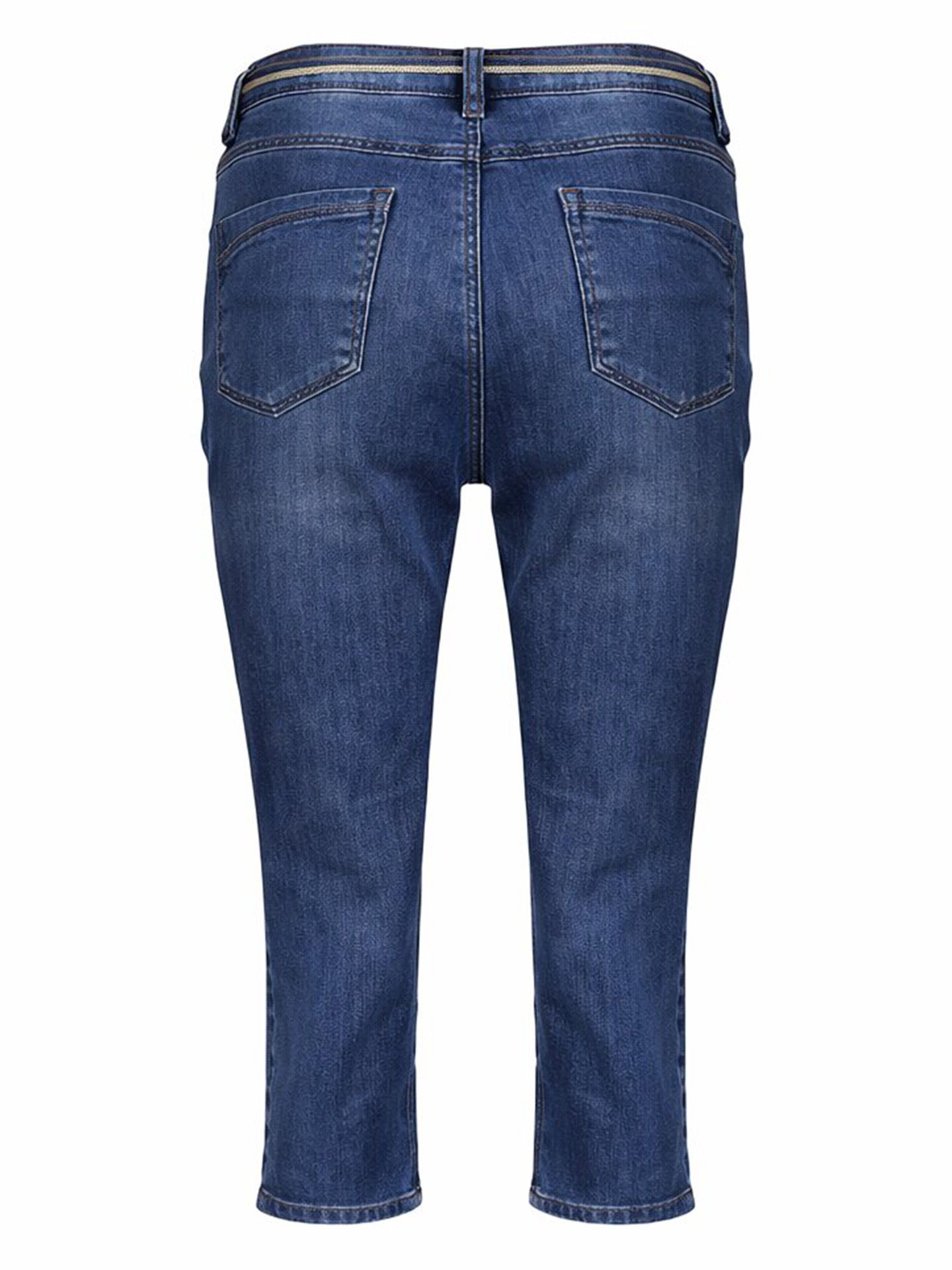 Geisha Slim Fit Jeans Emma 3/4 Blauw 00082891-780