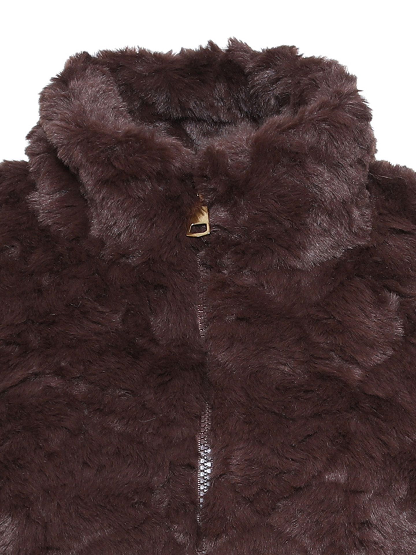 Schijvens mode Vest Kathy Bruin 00082895-5800