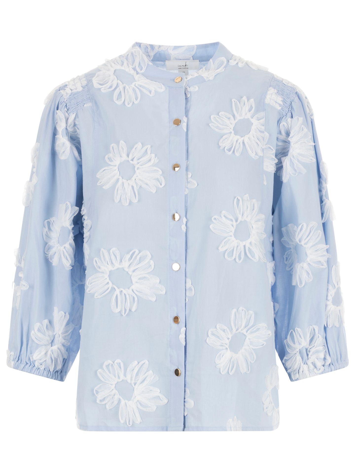 ICNK Blouse Job Blauw 00082941-1600