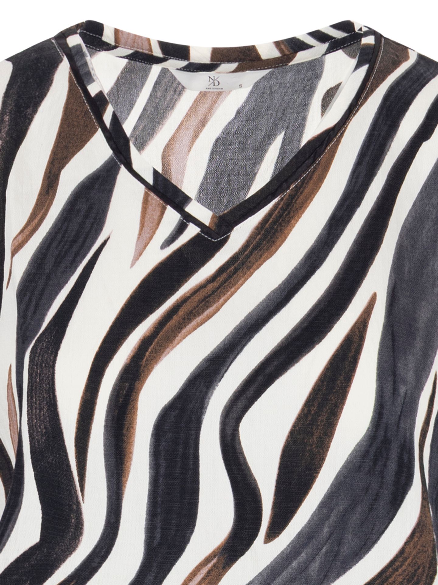 NED Blouse Nox Zwart 00082950-7500