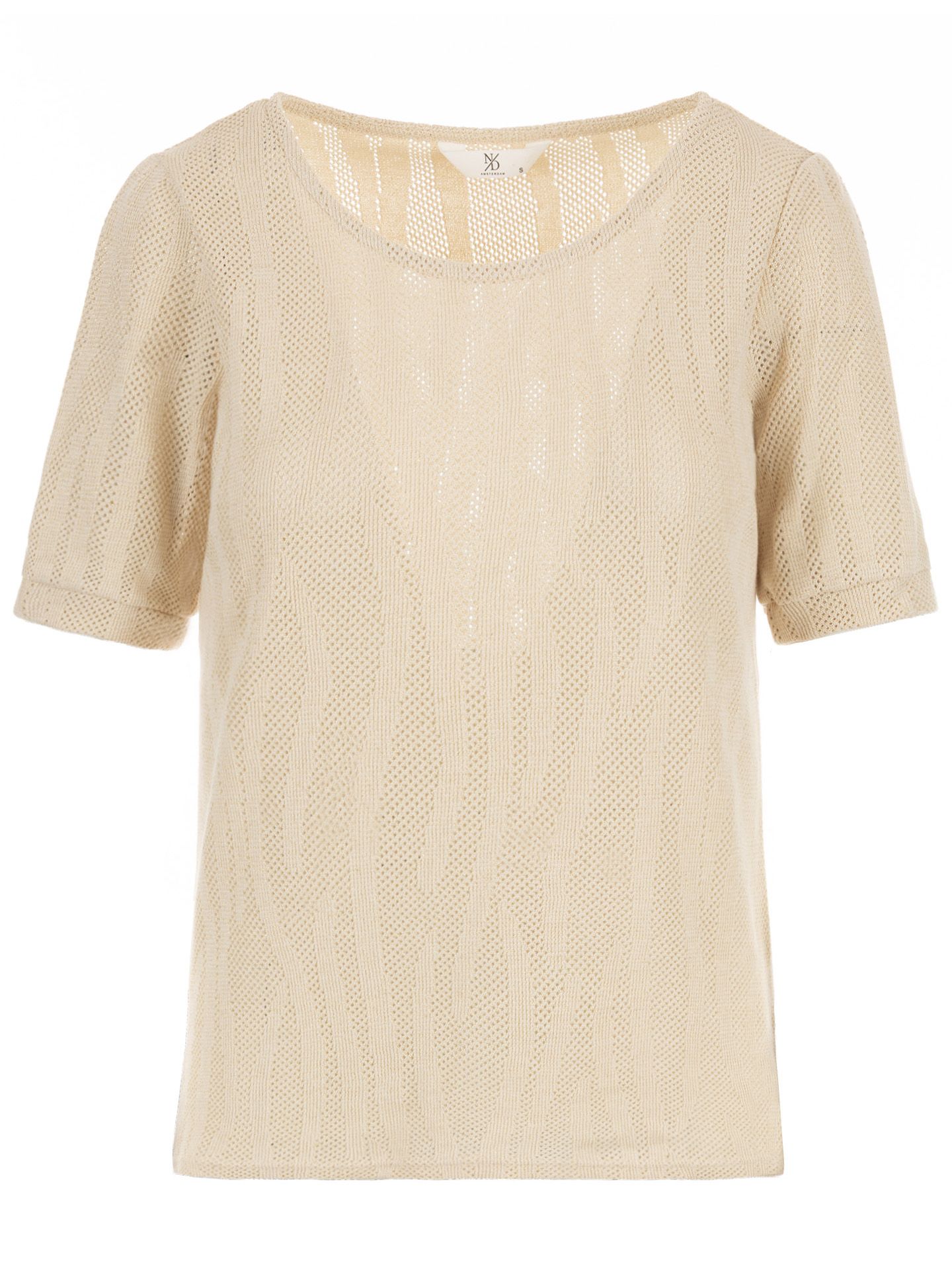 NED T-shirt Mijares Beige 00082954-5200