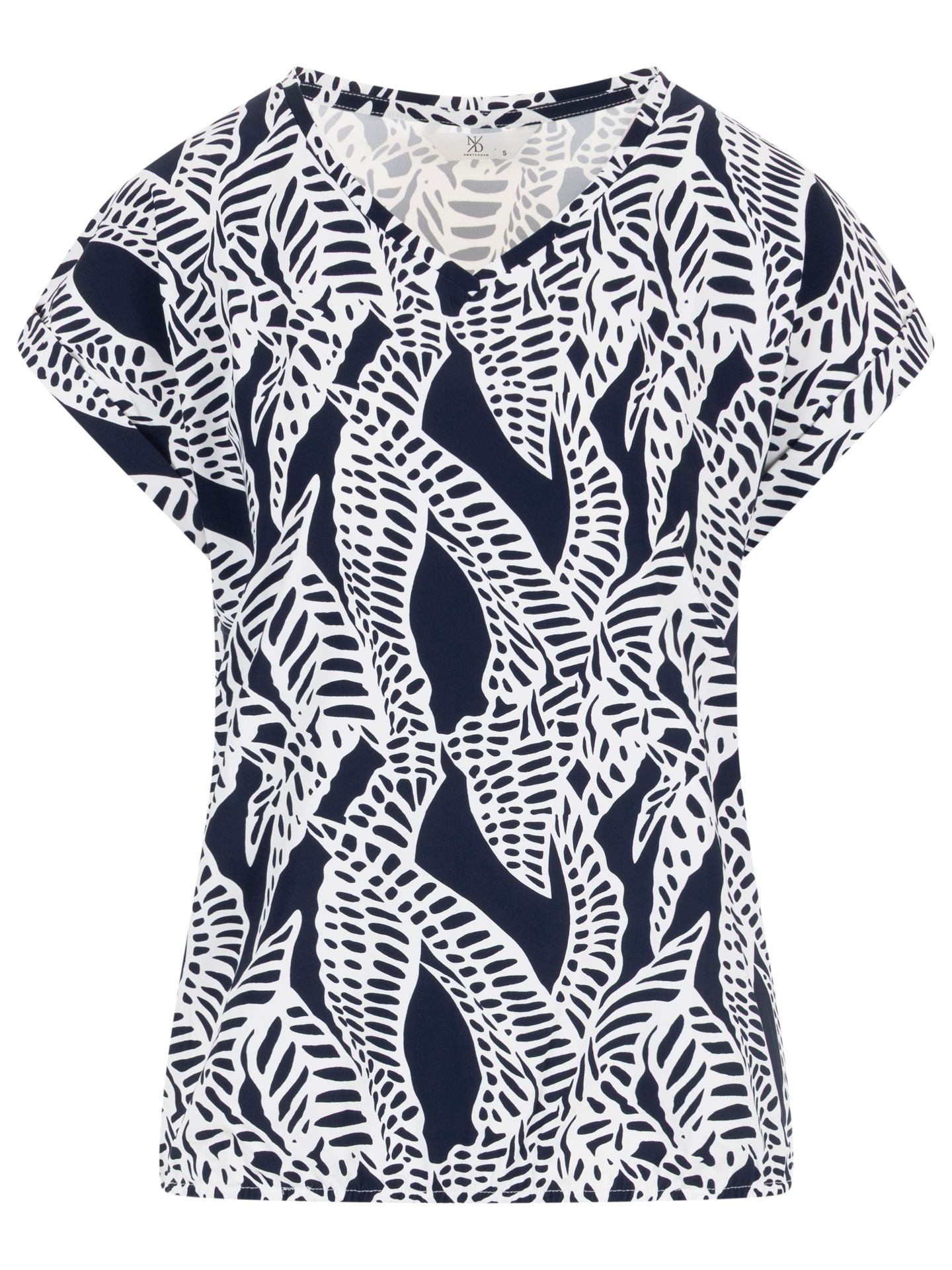 NED T-shirt Nox Blauw 00082962-1500