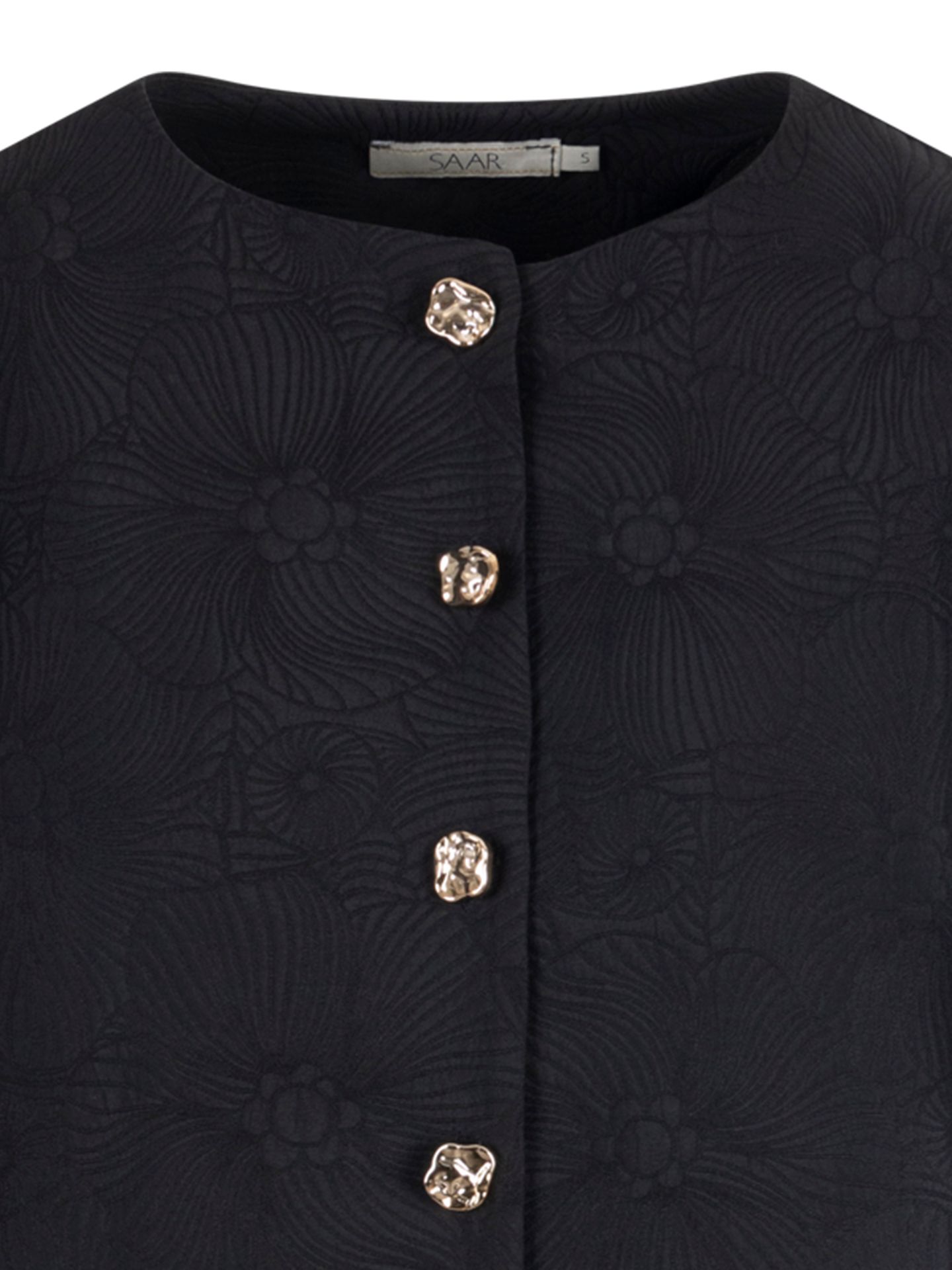 SAAR Blouse Velice Zwart 00082975-7500