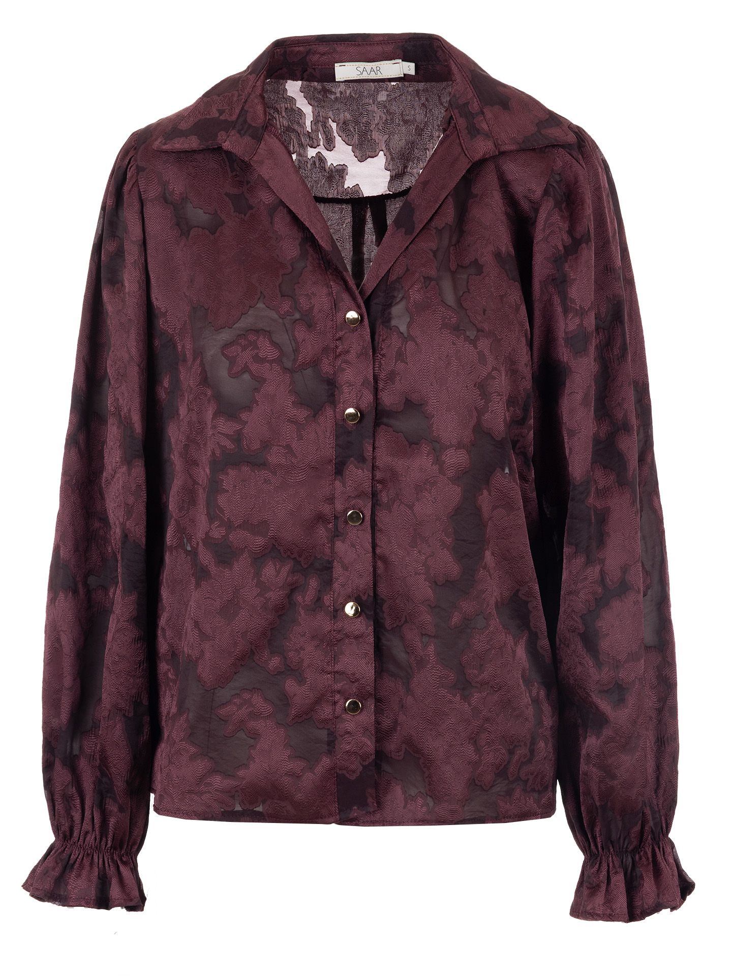 SAAR Blouse Venice Rood 00082976-3600