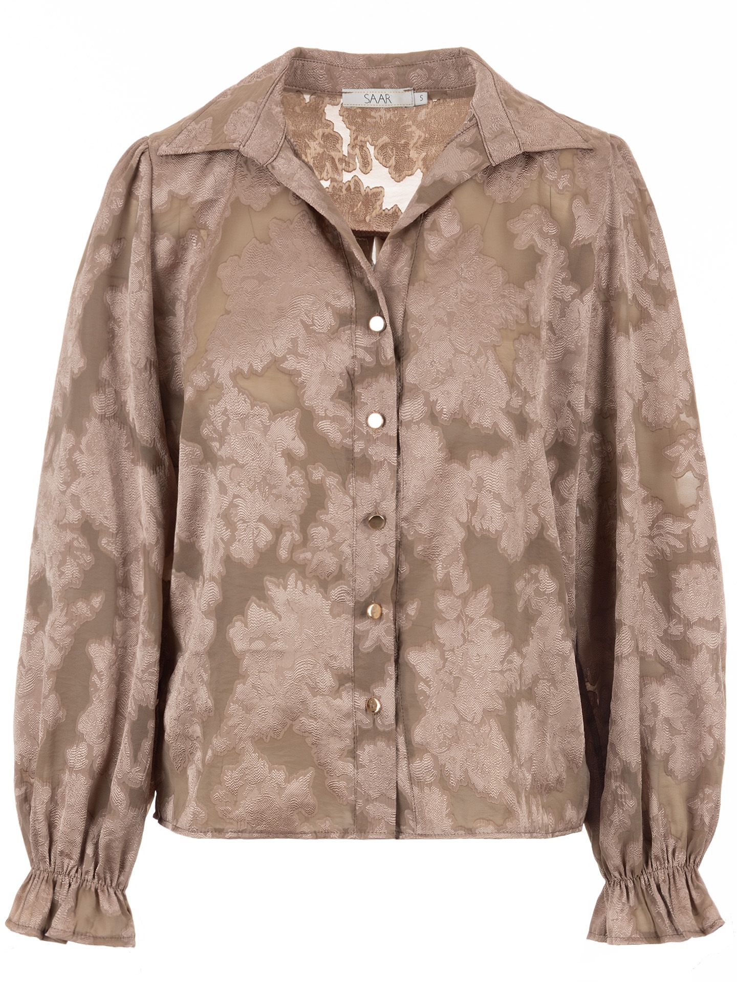 SAAR Blouse Venice Taupe 2900079273030