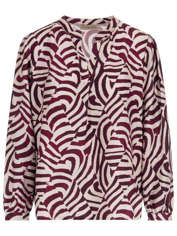 daily parts Blouse Monza Paars 2900079286030