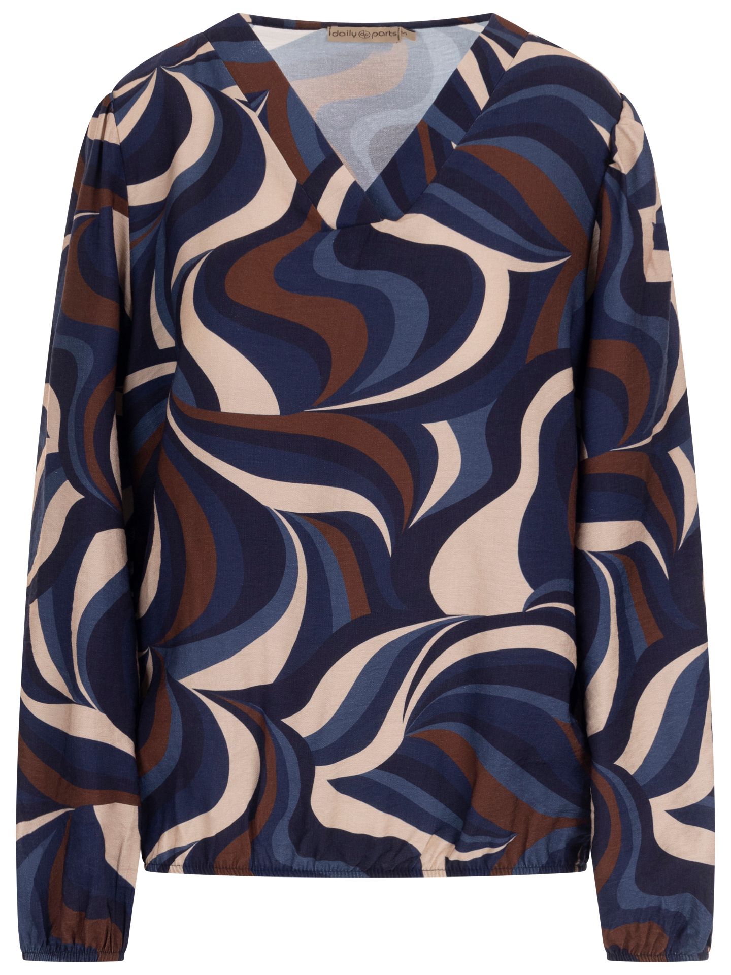 daily parts Blouse Moon Blauw 2900079292062