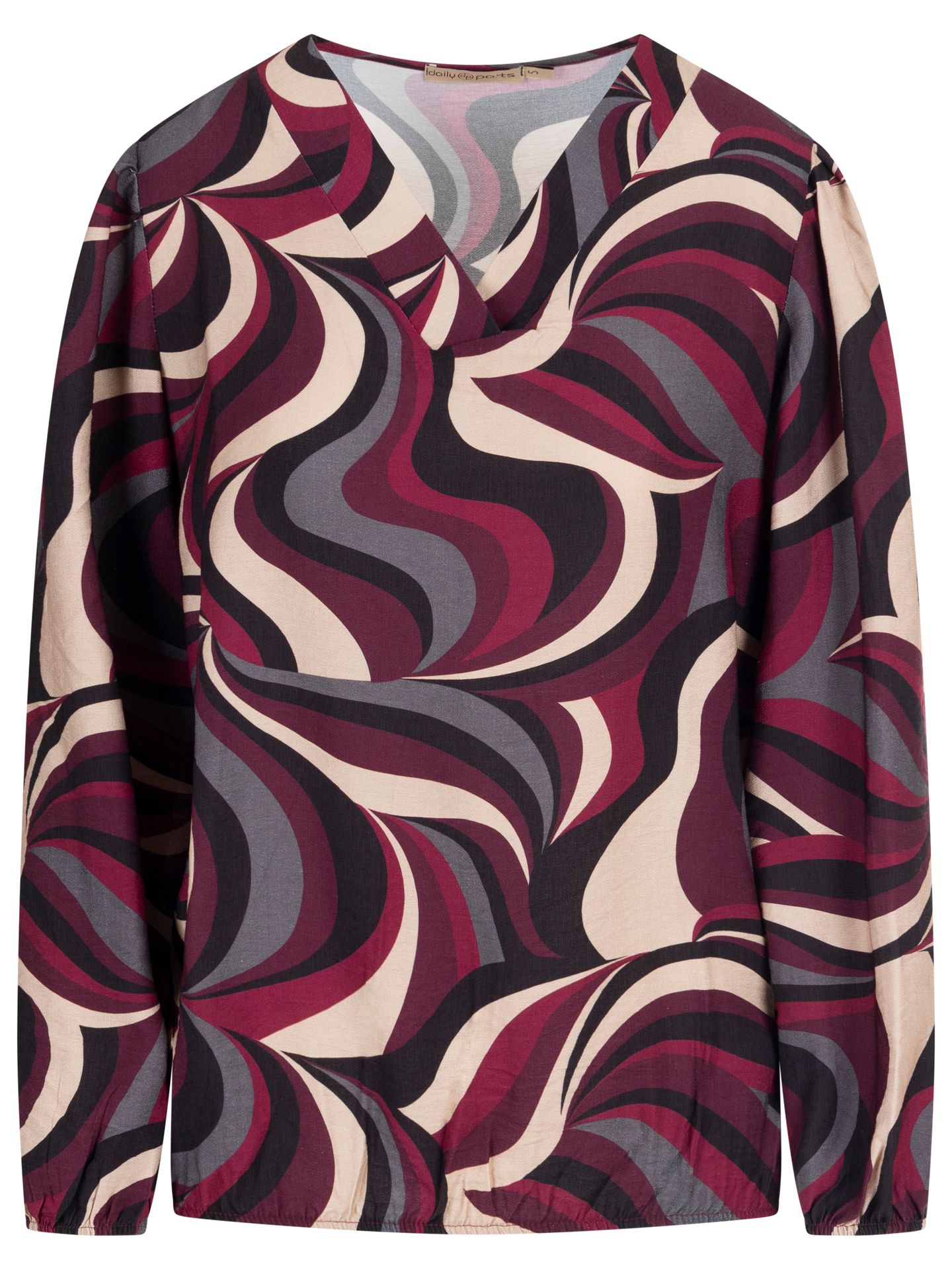 daily parts Blouse Moon Paars 2900079291041