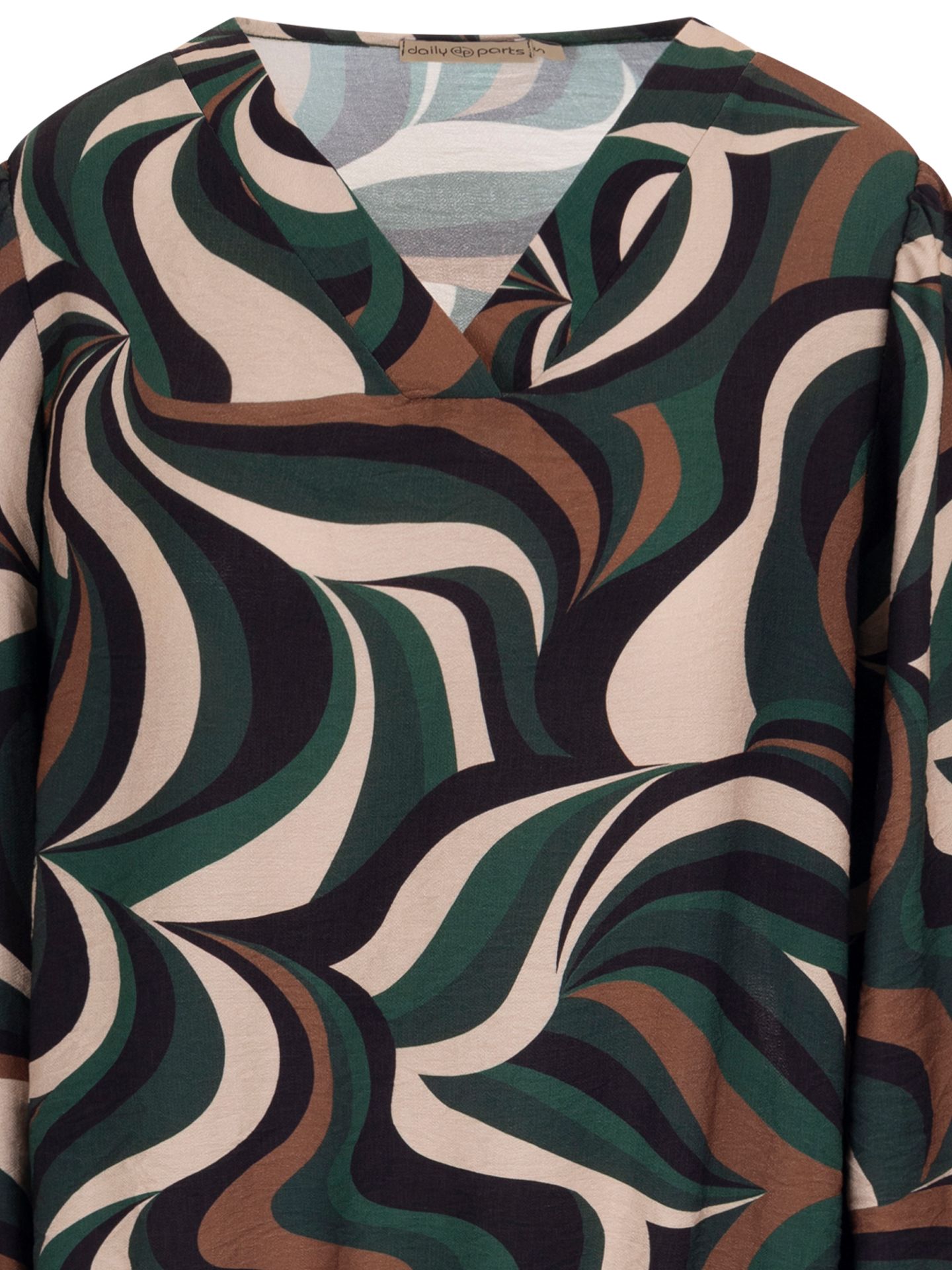 daily parts Blouse Moon Groen 00082985-6500