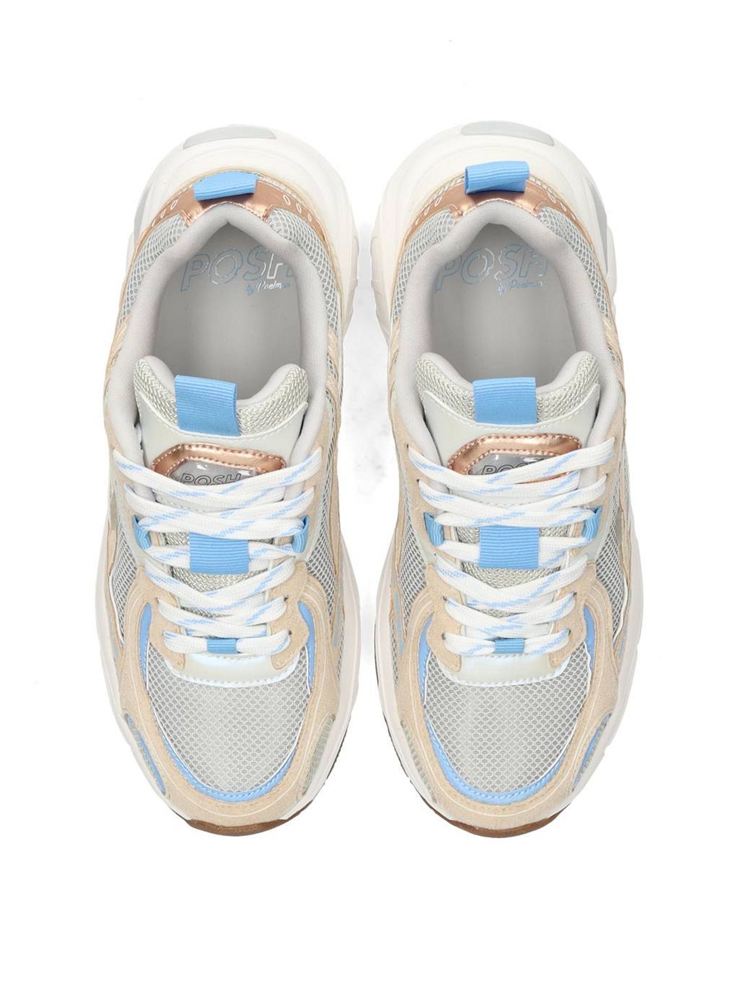 PS Poelman Sneaker Robin Blauw 00082995-1600