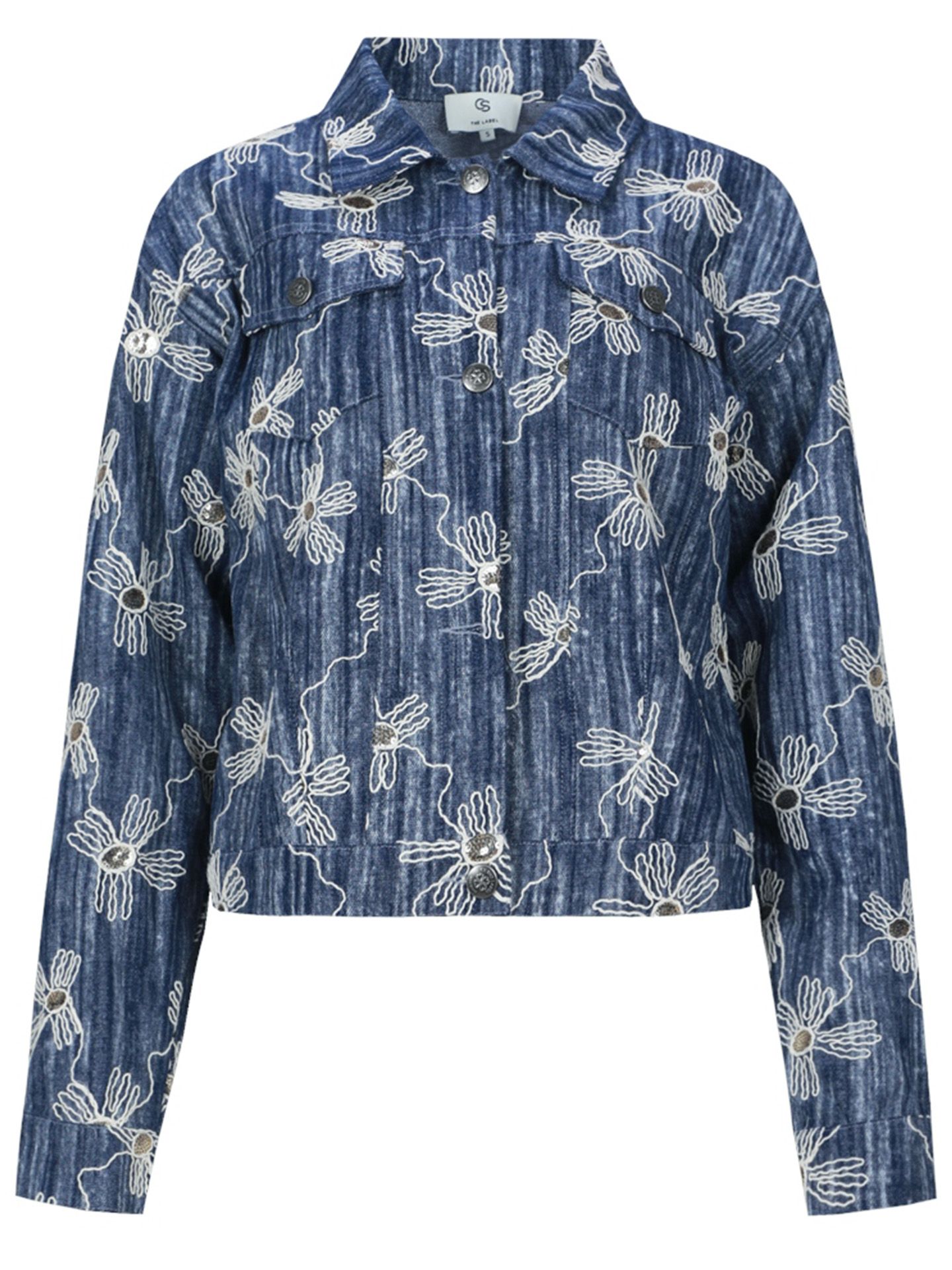 C&S The Label Blazer Juul Blauw 00083003-1300