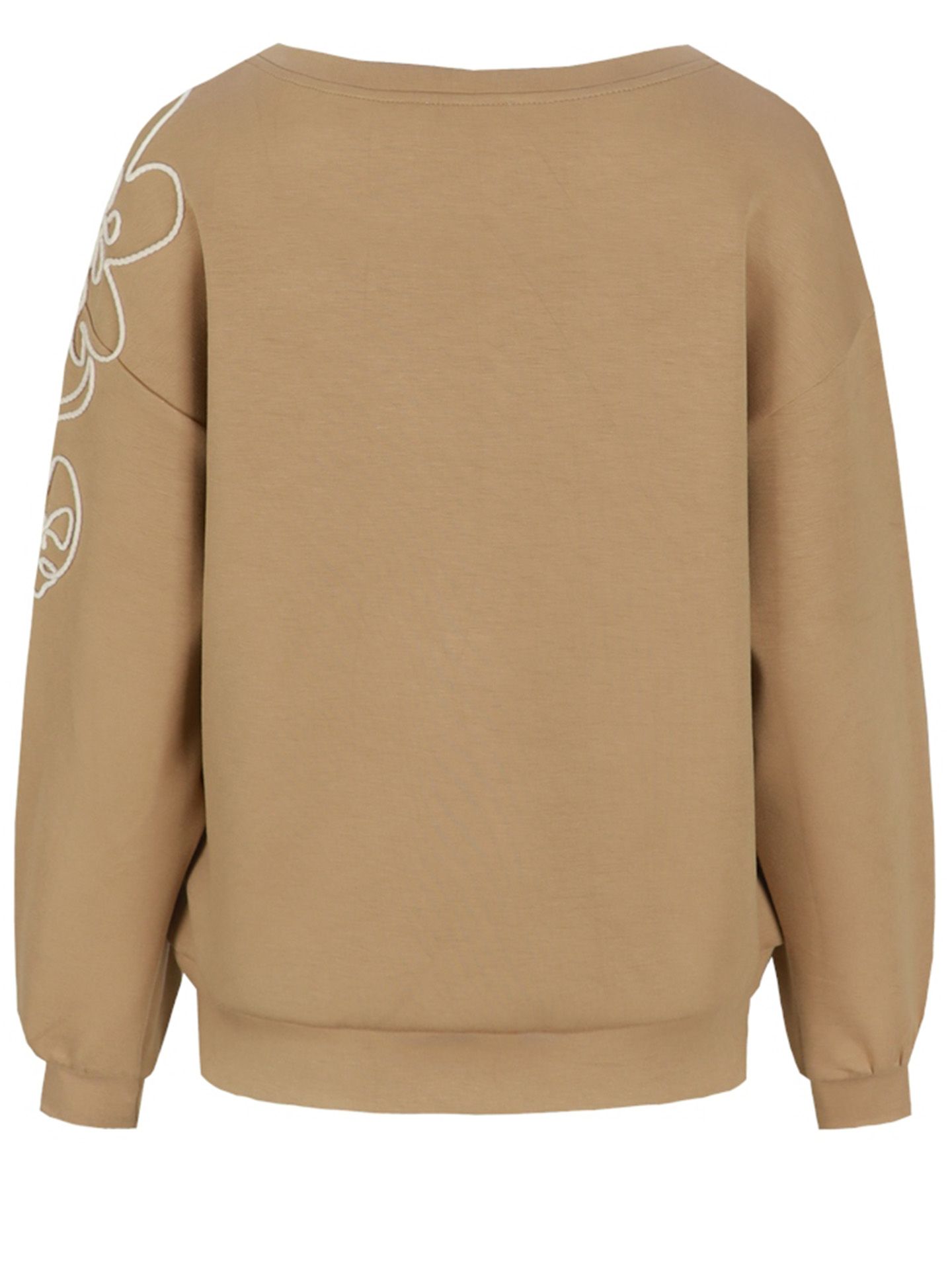 C&S The Label Sweater Wilhelmina Camel 00083005-5300