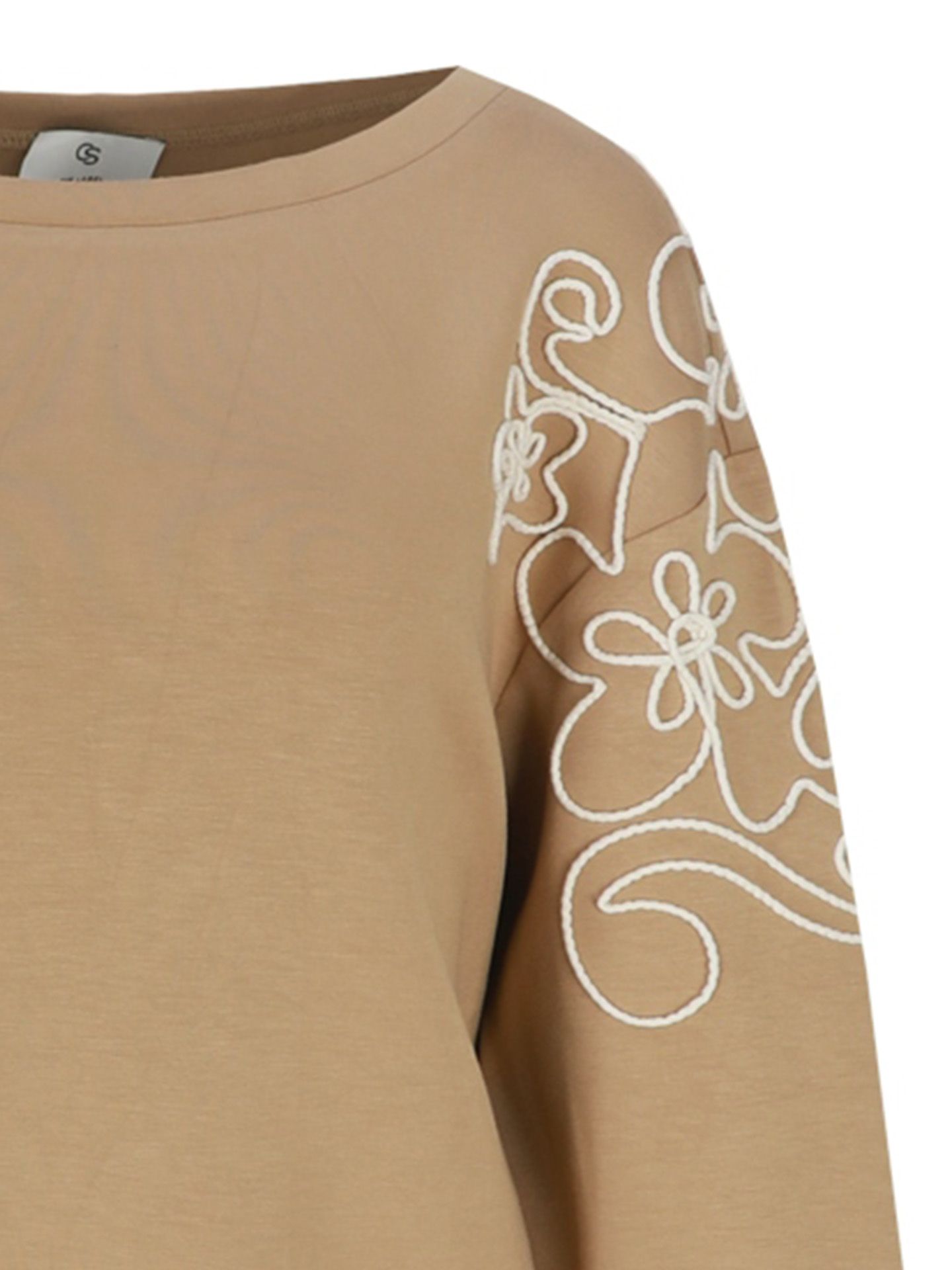 C&S The Label Sweater Wilhelmina Camel 00083005-5300