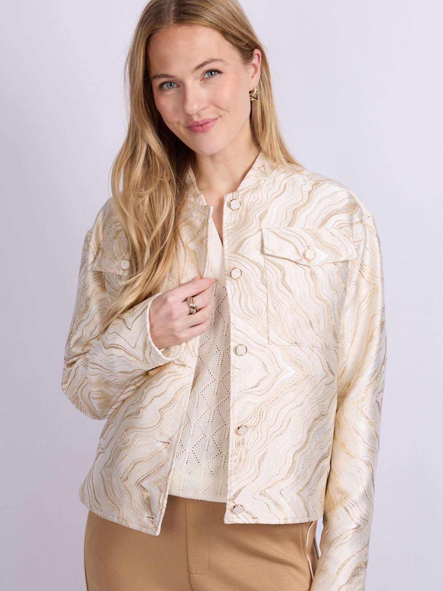 C&S The Label Blazer Jolie Beige 00083007-5200