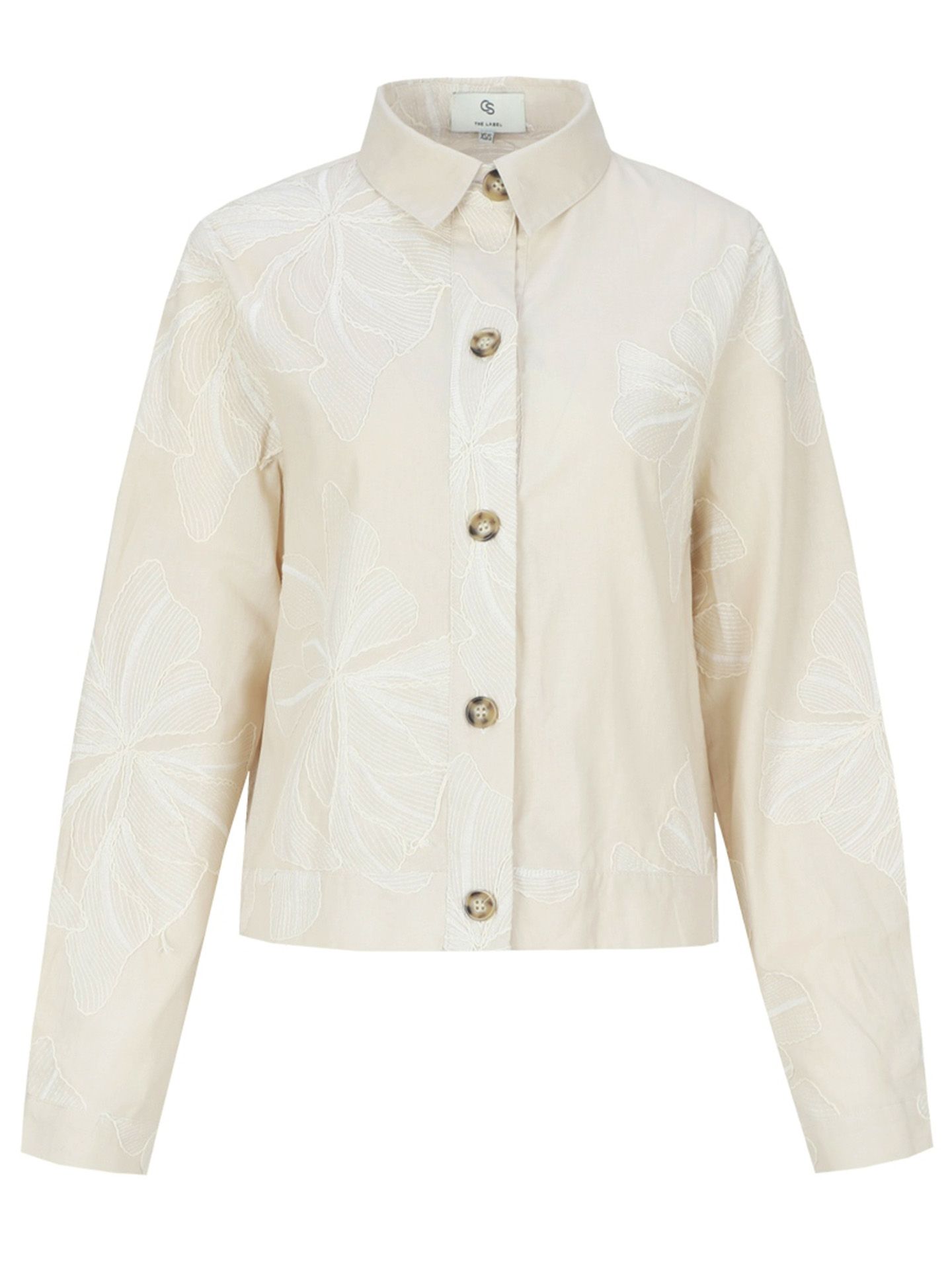 C&S The Label Blouse Lunae Beige 00083008-5200