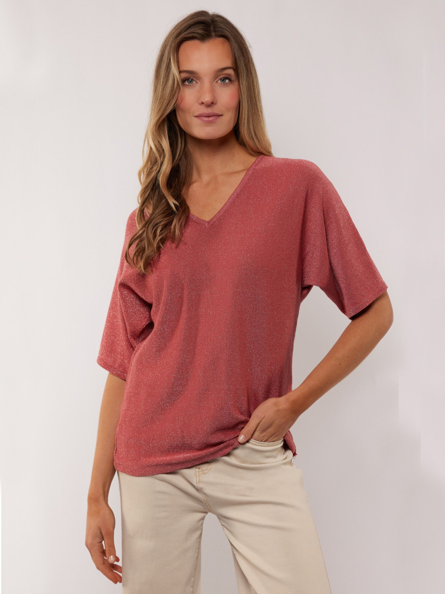 G-Maxx T-shirt Edlin Roze 00083015-4600