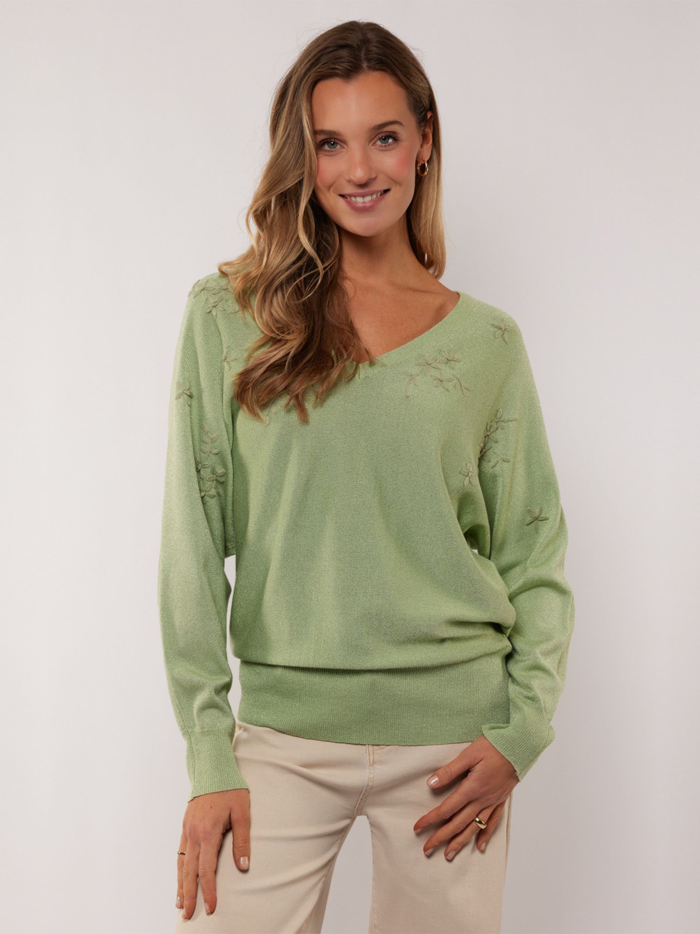 G-Maxx Trui Katelyn Groen 00083018-6000