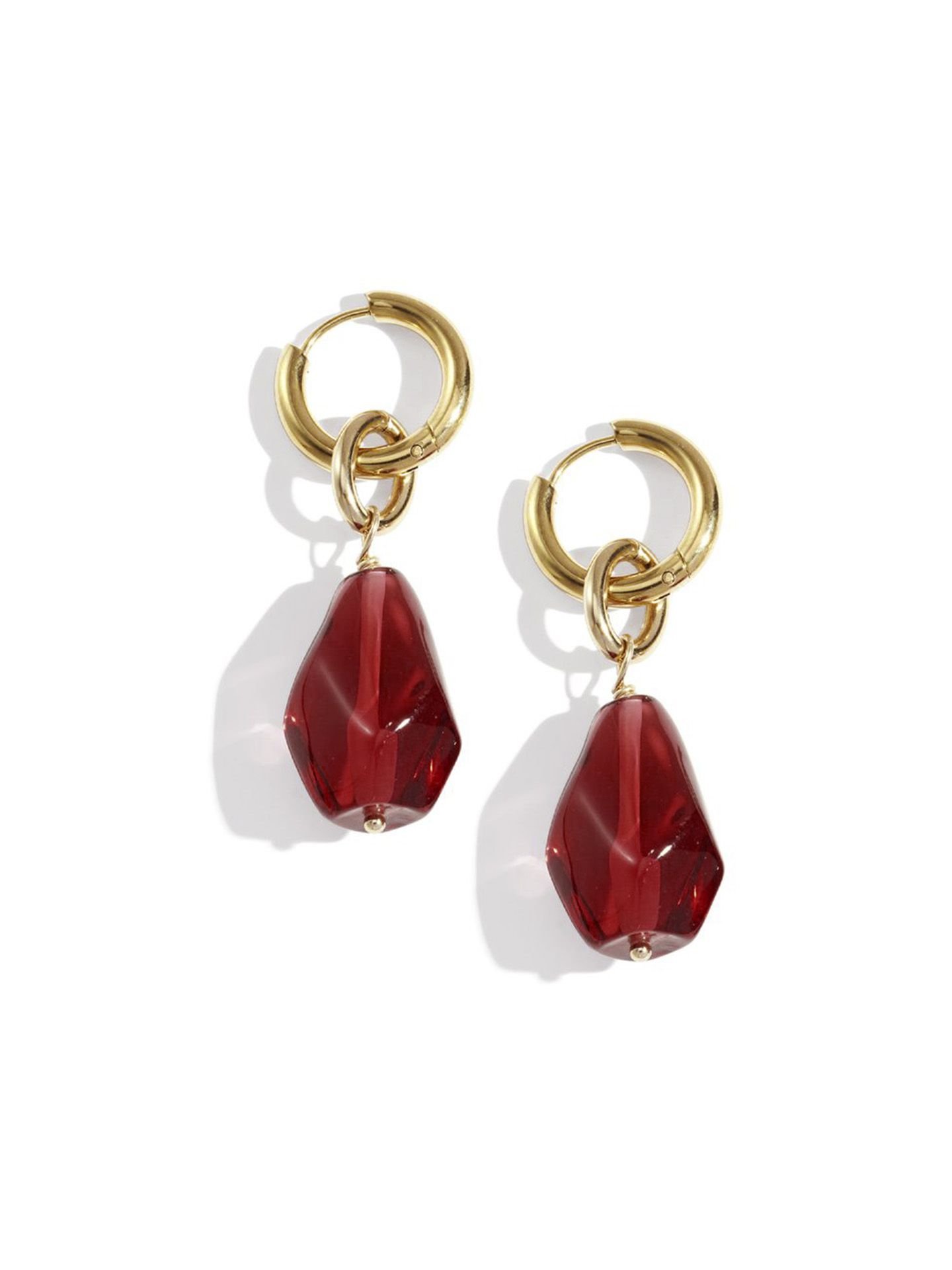 Schijvens mode Oorbellen Masha Rood 00083030-3600