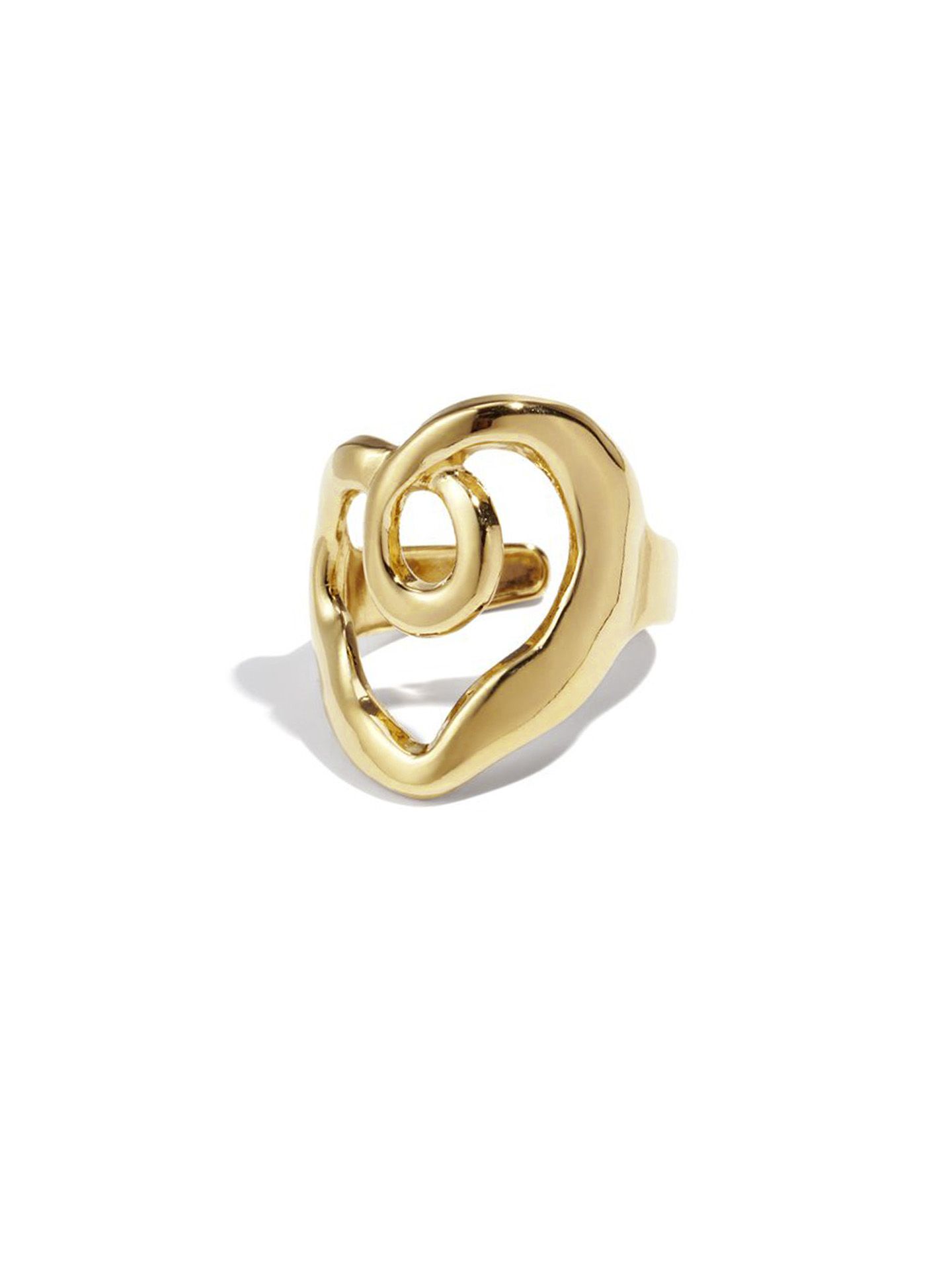 Schijvens mode Ring Monique Goud 00083036-2400