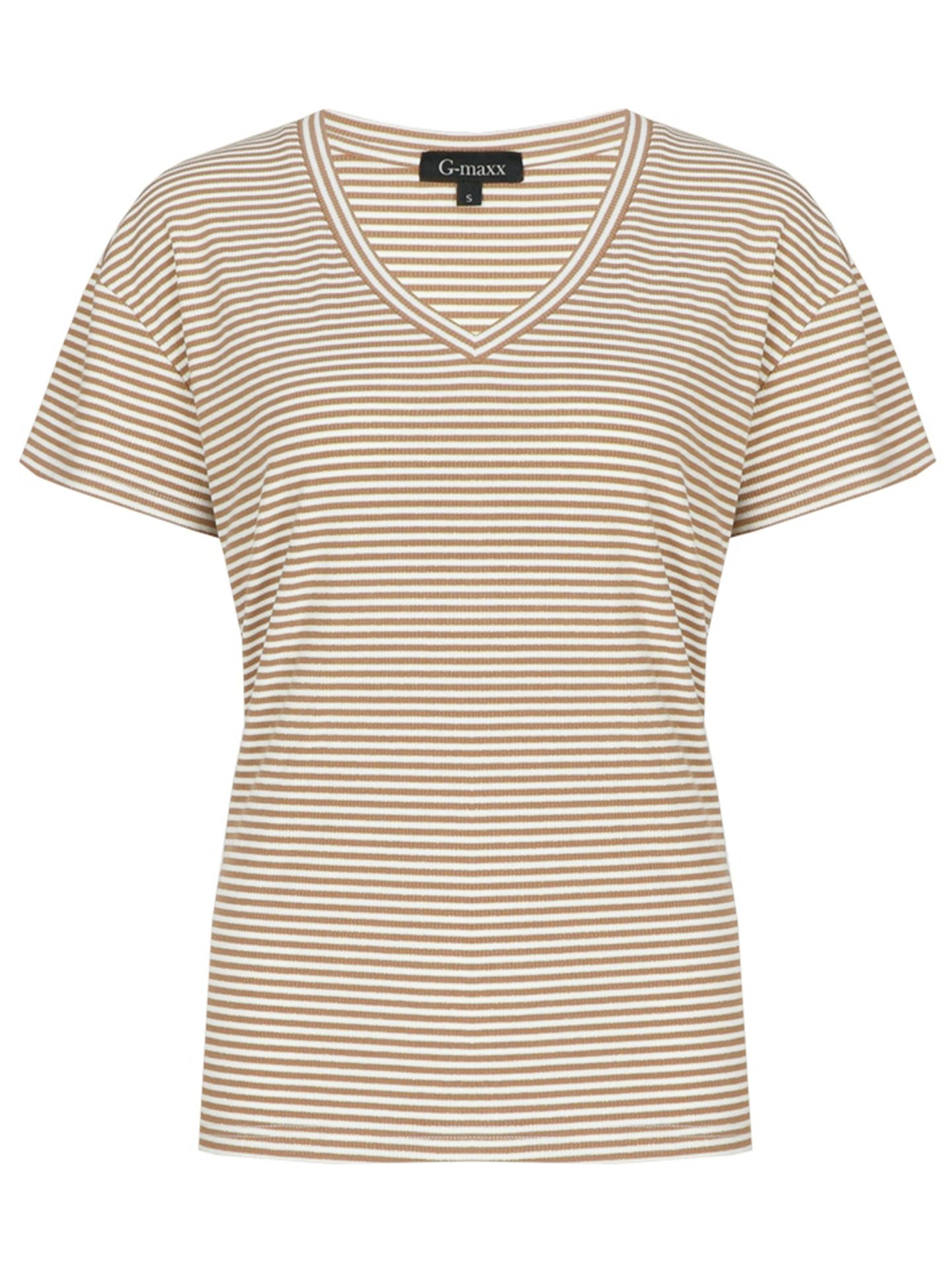 G-Maxx T-shirt Tirza Camel 00083046-5300