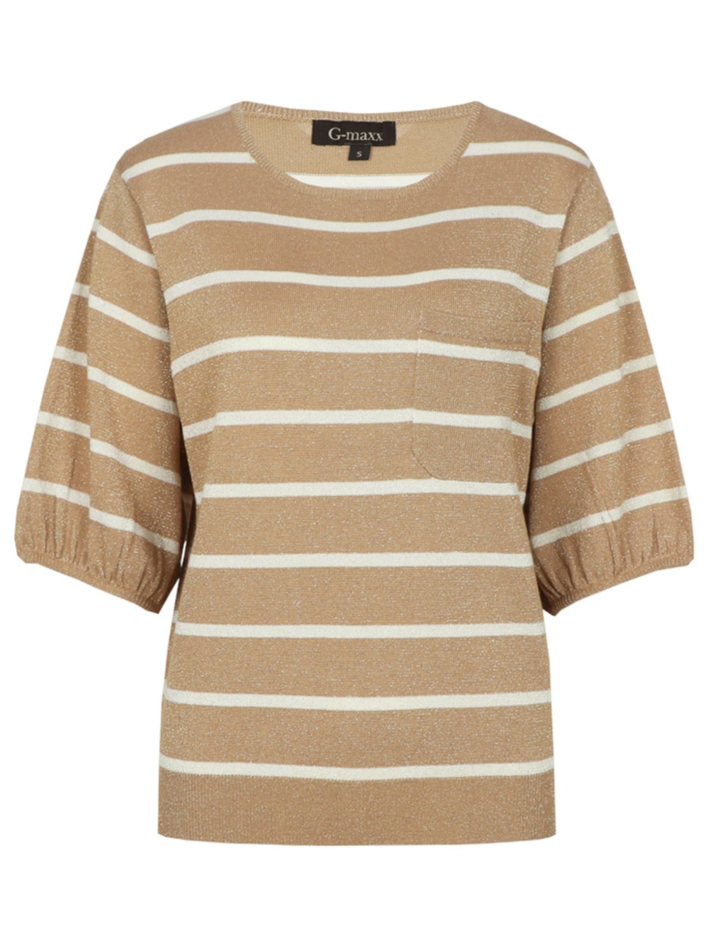 G-Maxx T-shirt Genoveva Camel 00083047-5300