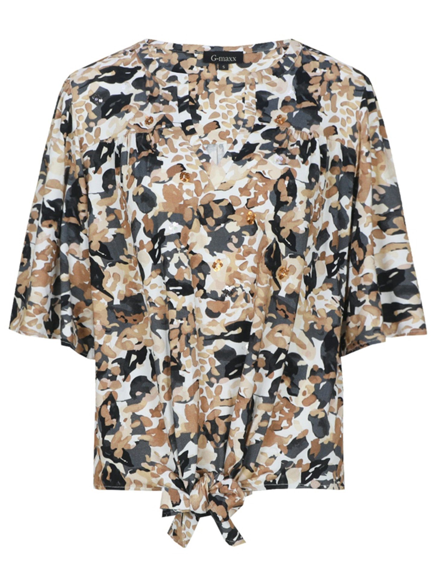 G-Maxx Shirt Faylinn Camel 00083049-5300