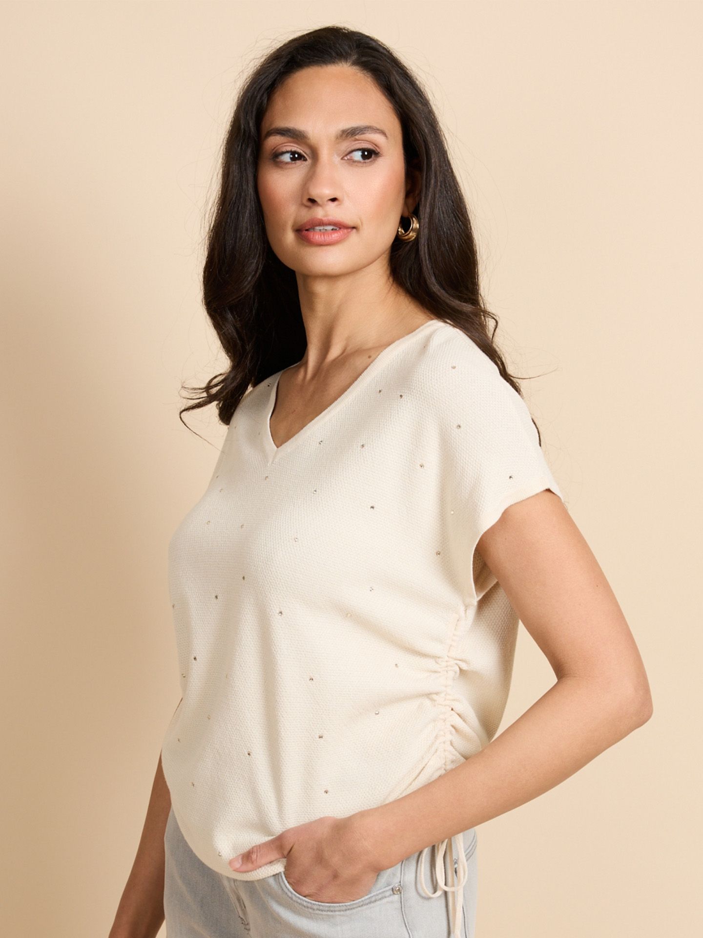 G-Maxx T-shirt Kiska Beige 00083050-5200