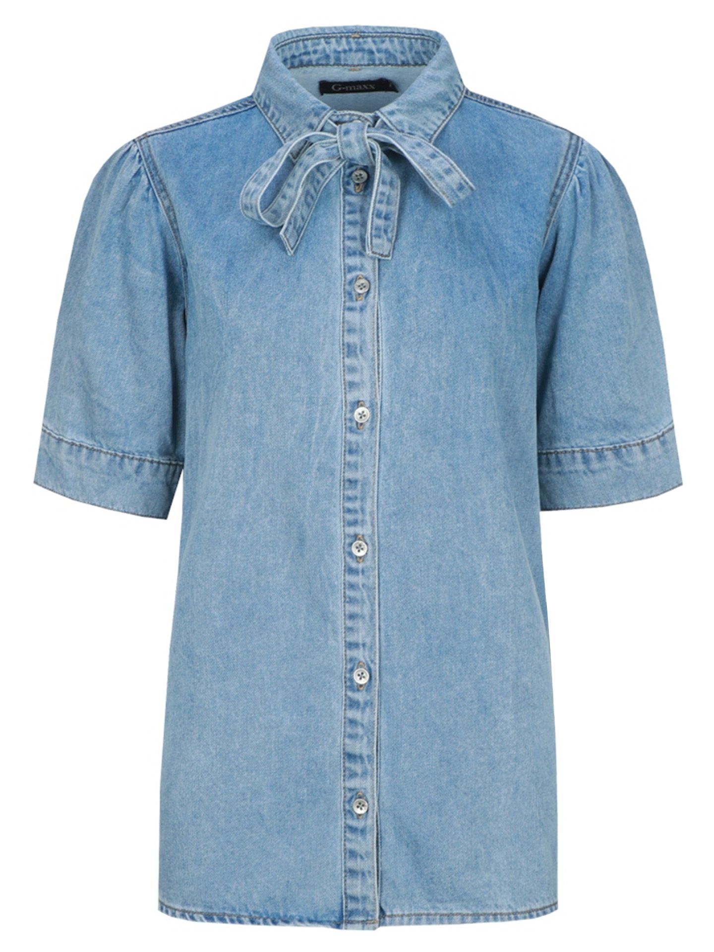 G-Maxx Blouse Toni Blauw 00083051-500