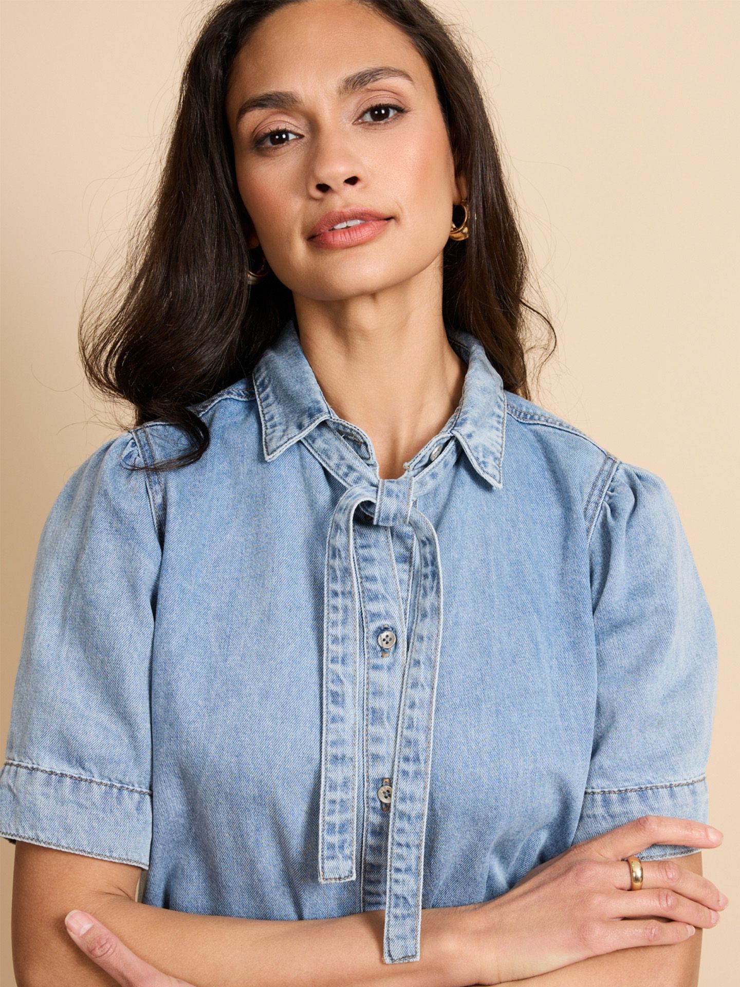 G-Maxx Blouse Toni Blauw 00083051-500