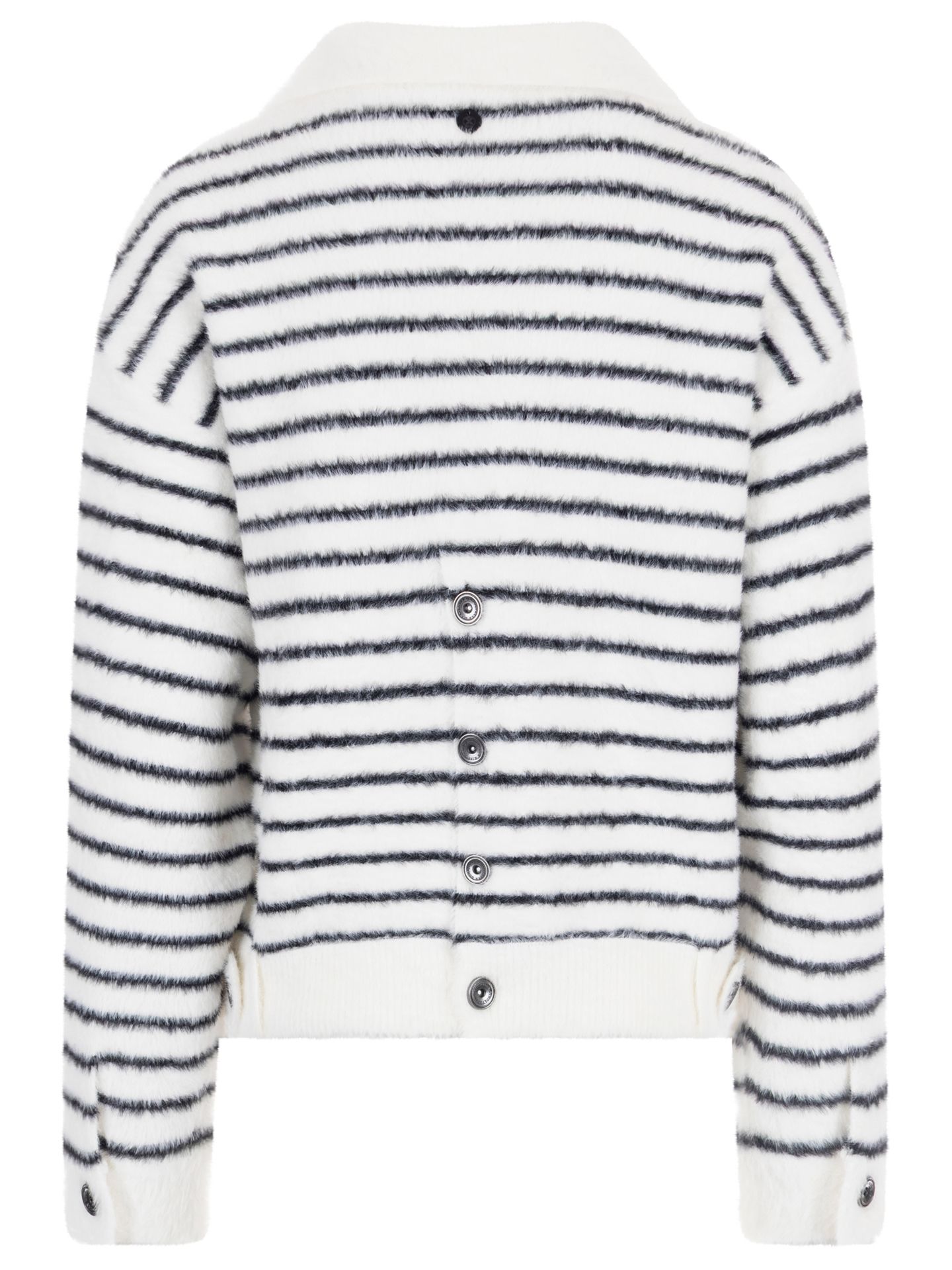 Rino & Pelle Vest Bubbly Zwart-wit 00083103-7800