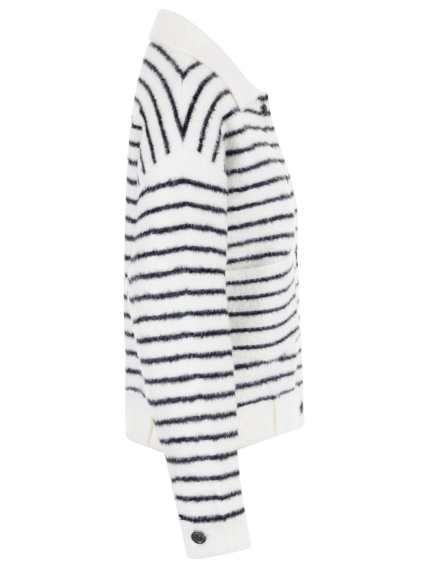 Rino & Pelle Vest Bubbly Zwart-wit 00083103-7800