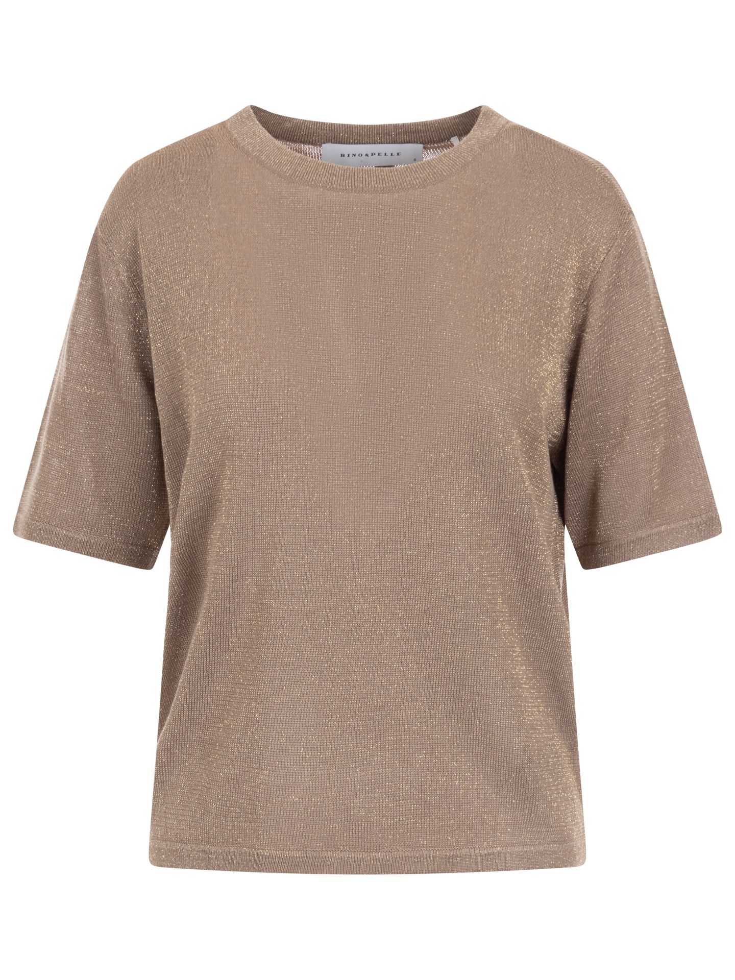 Rino & Pelle T-shirt Benji Taupe 00083126-5510