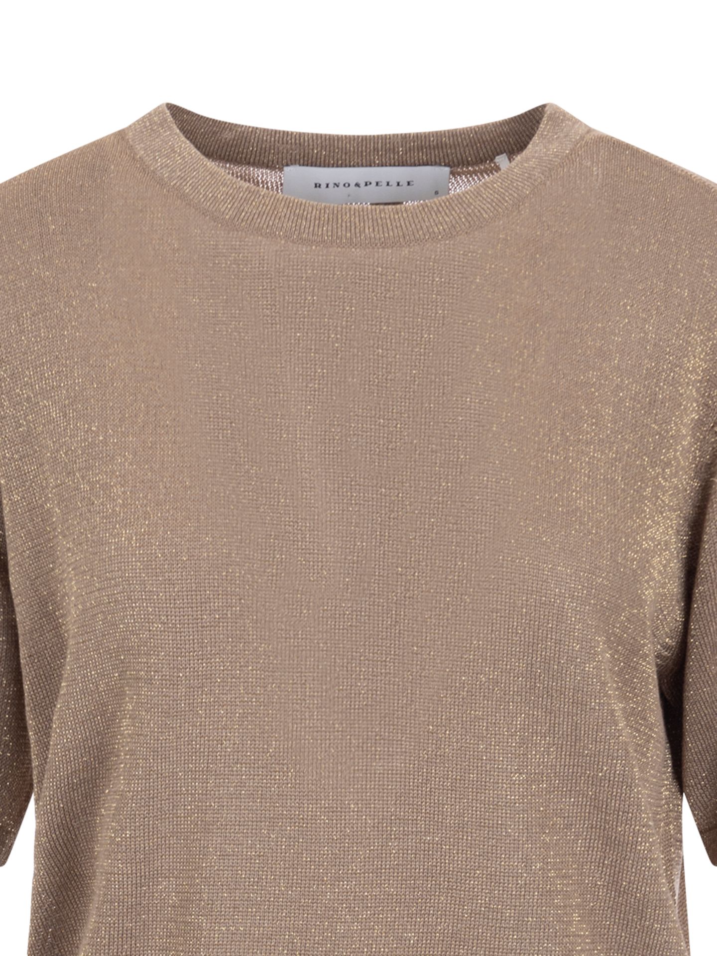 Rino & Pelle T-shirt Benji Taupe 00083126-5510